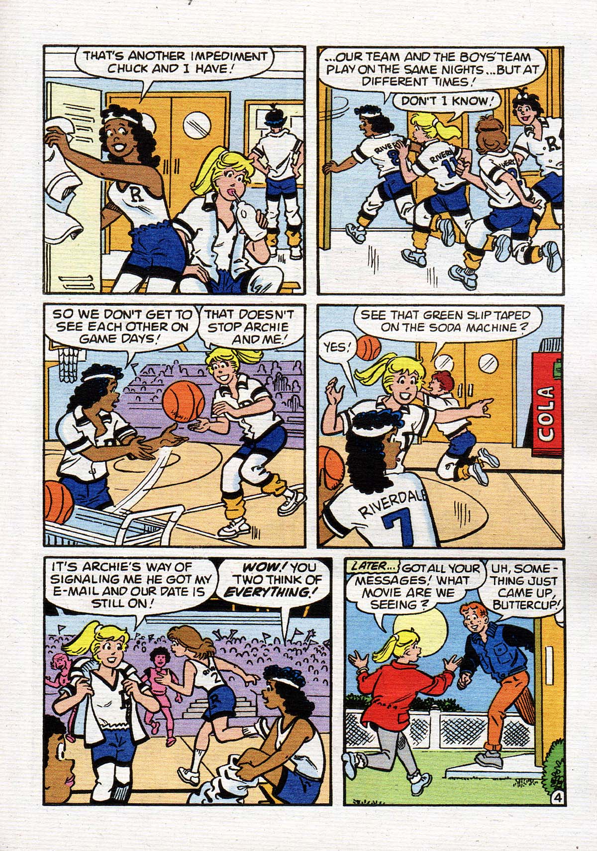 Read online Betty and Veronica Digest Magazine comic -  Issue #144 - 64