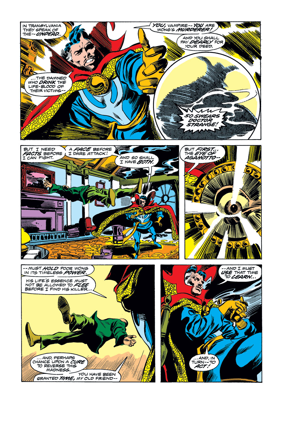 Read online Tomb of Dracula (1972) comic -  Issue #44 - 4
