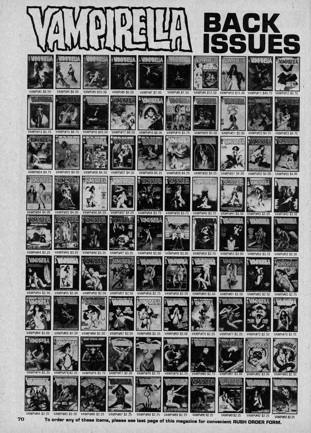 Read online Vampirella (1969) comic -  Issue #98 - 70