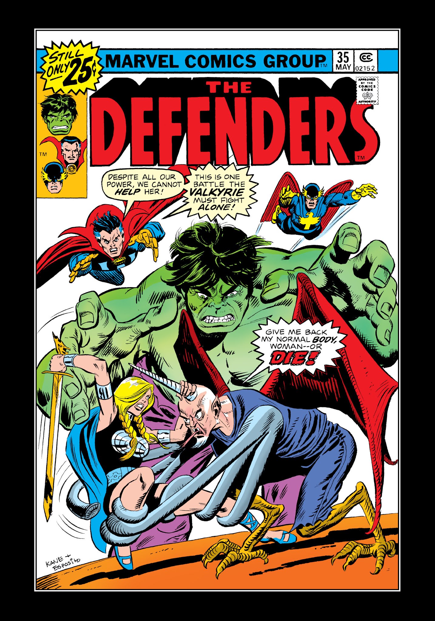 Read online Marvel Masterworks: The Defenders comic -  Issue # TPB 5 (Part 1) - 81