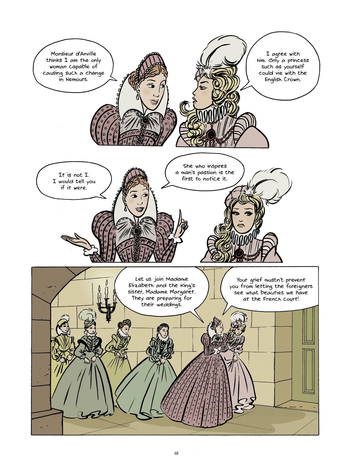 Read online The Princess of Clèves comic -  Issue # TPB (Part 1) - 62