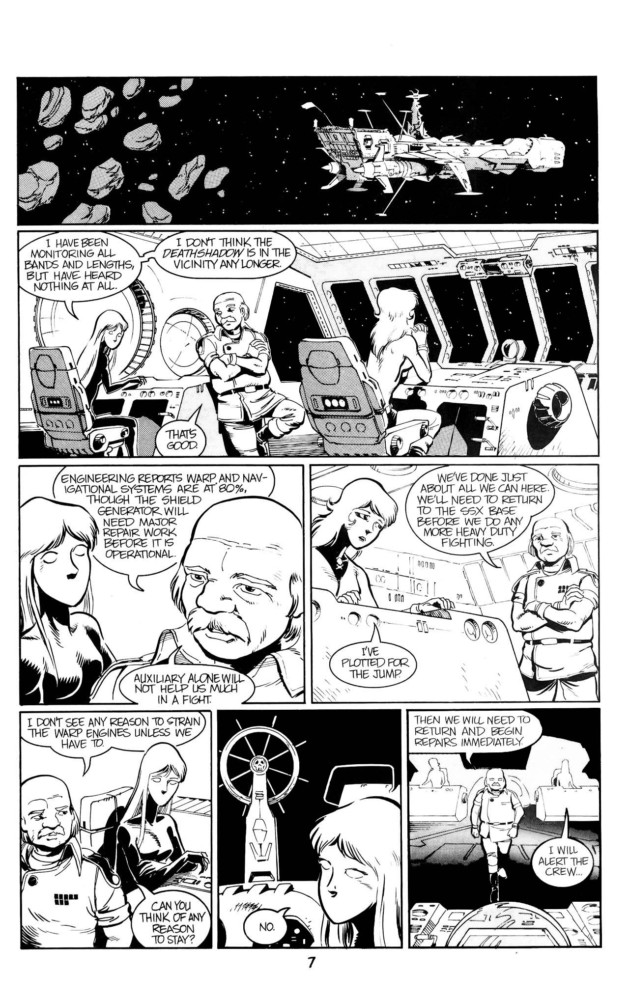 Read online Captain Harlock: Deathshadow Rising comic -  Issue #5 - 9