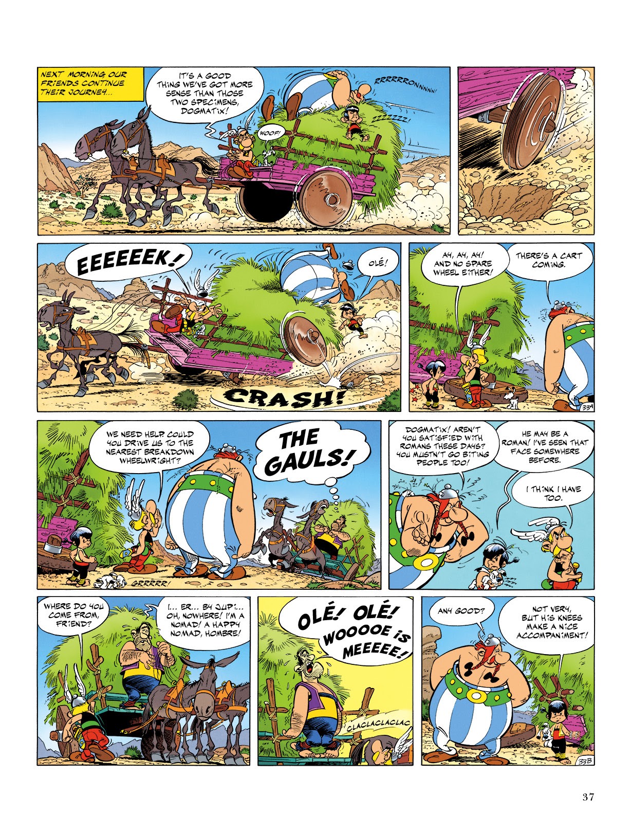 Read online Asterix comic -  Issue #14 - 38