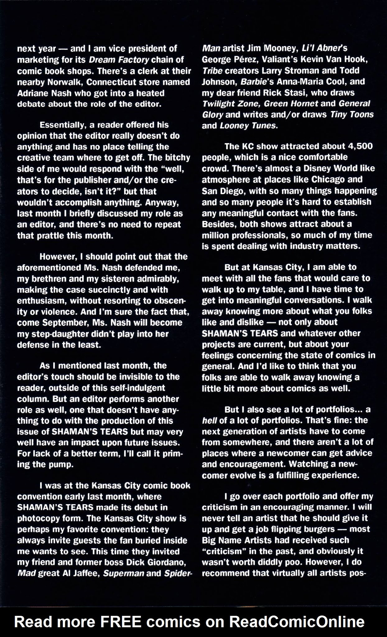 Read online Shaman's Tears comic -  Issue #2 - 28