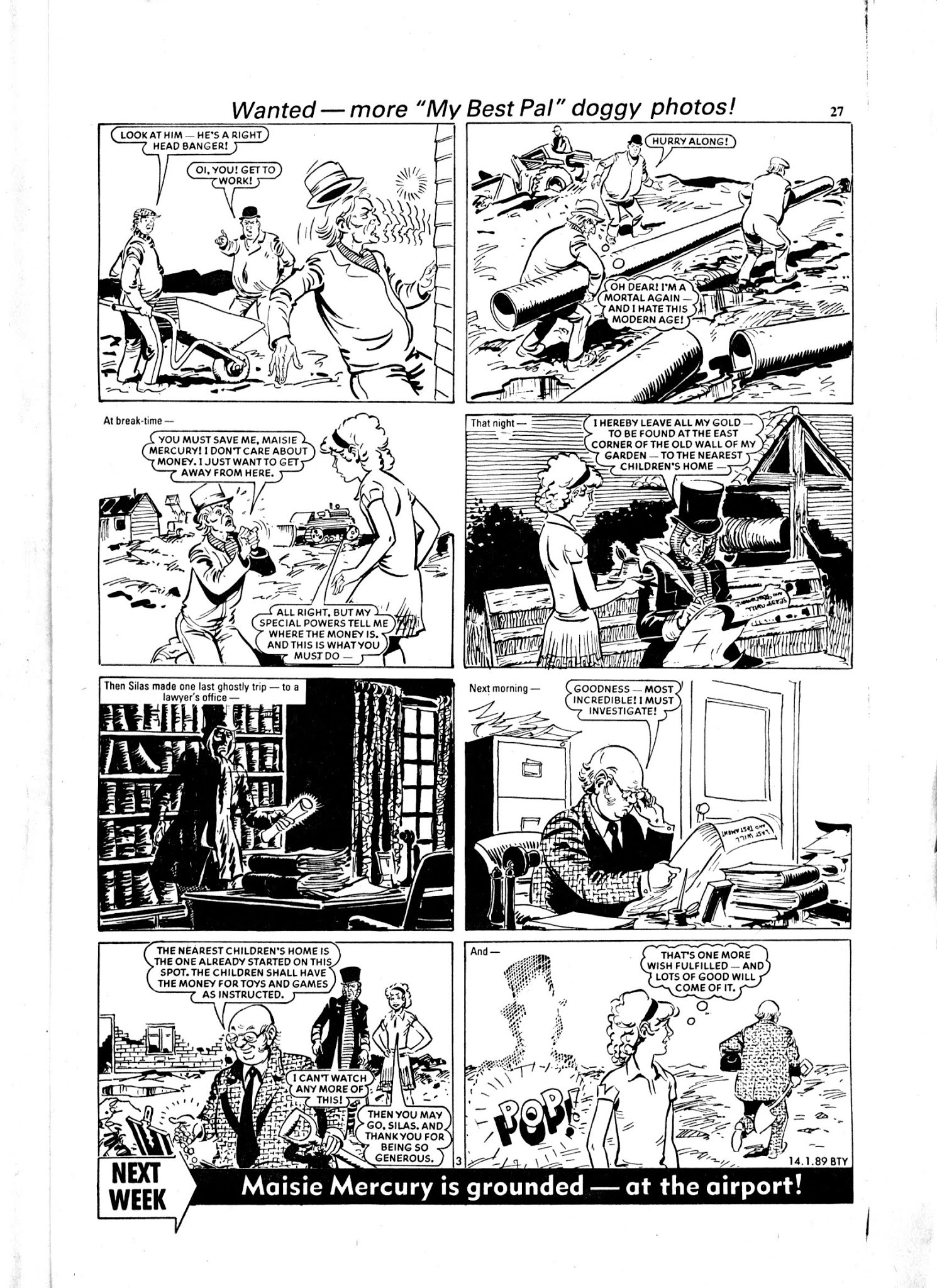 Read online Bunty comic -  Issue #1618 - 27