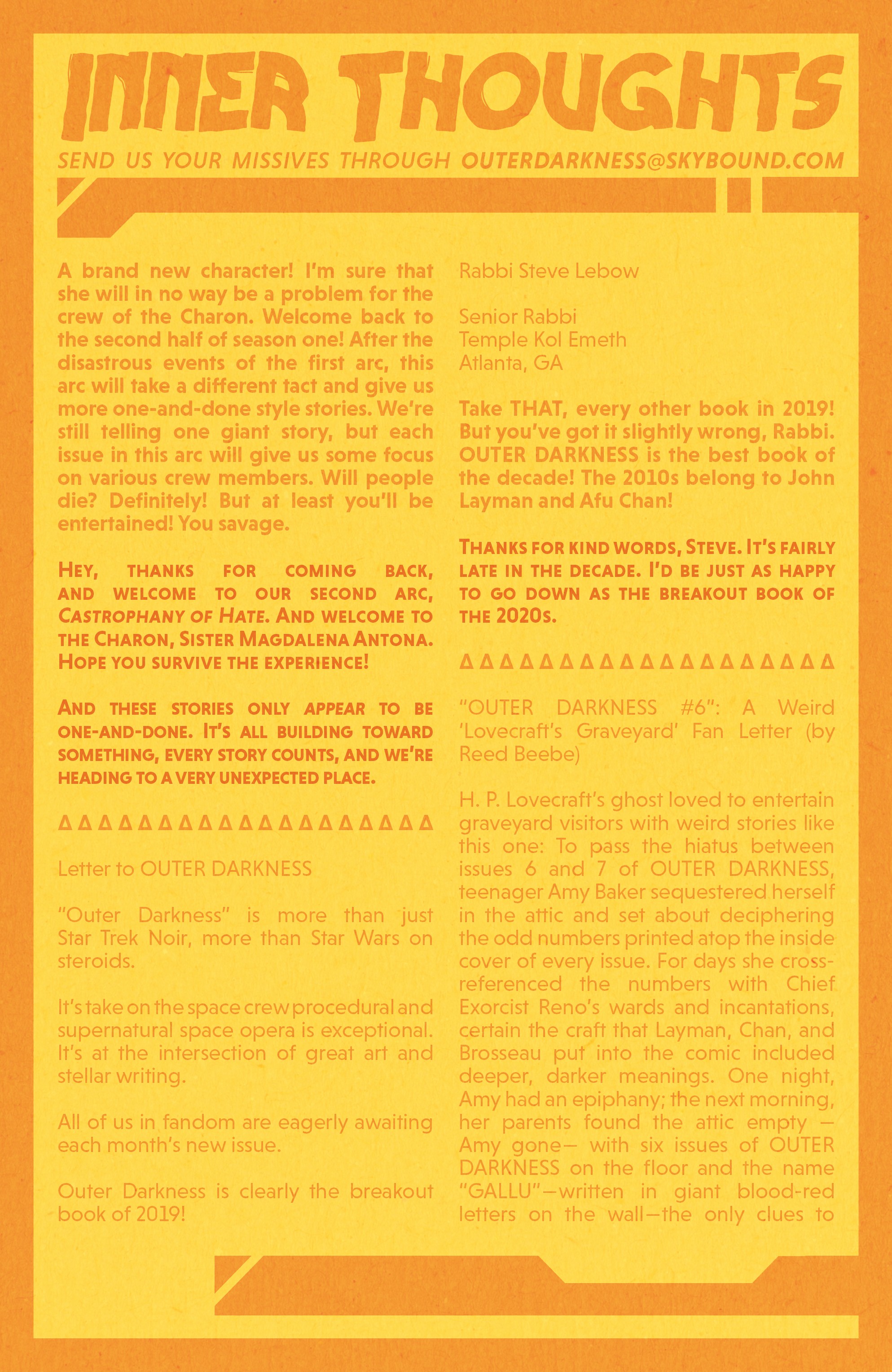 Read online Outer Darkness comic -  Issue #7 - 22