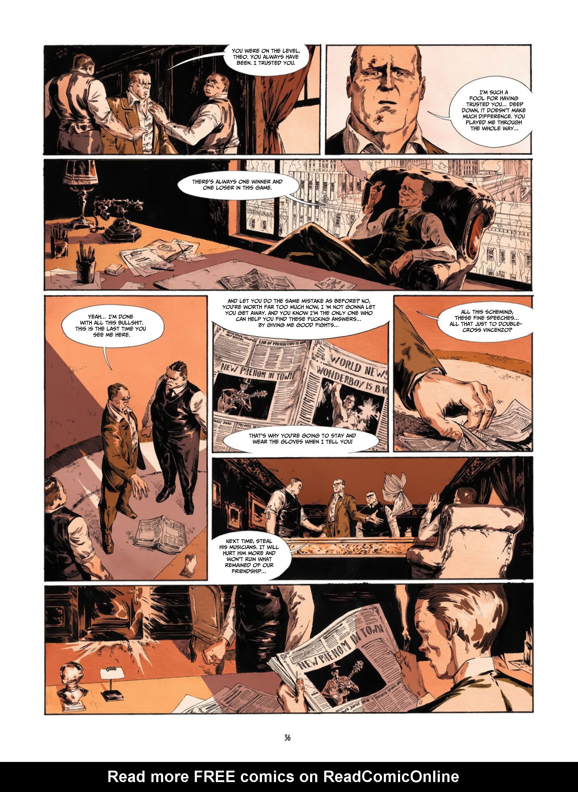 Read online Blue Note comic -  Issue #1 - 36