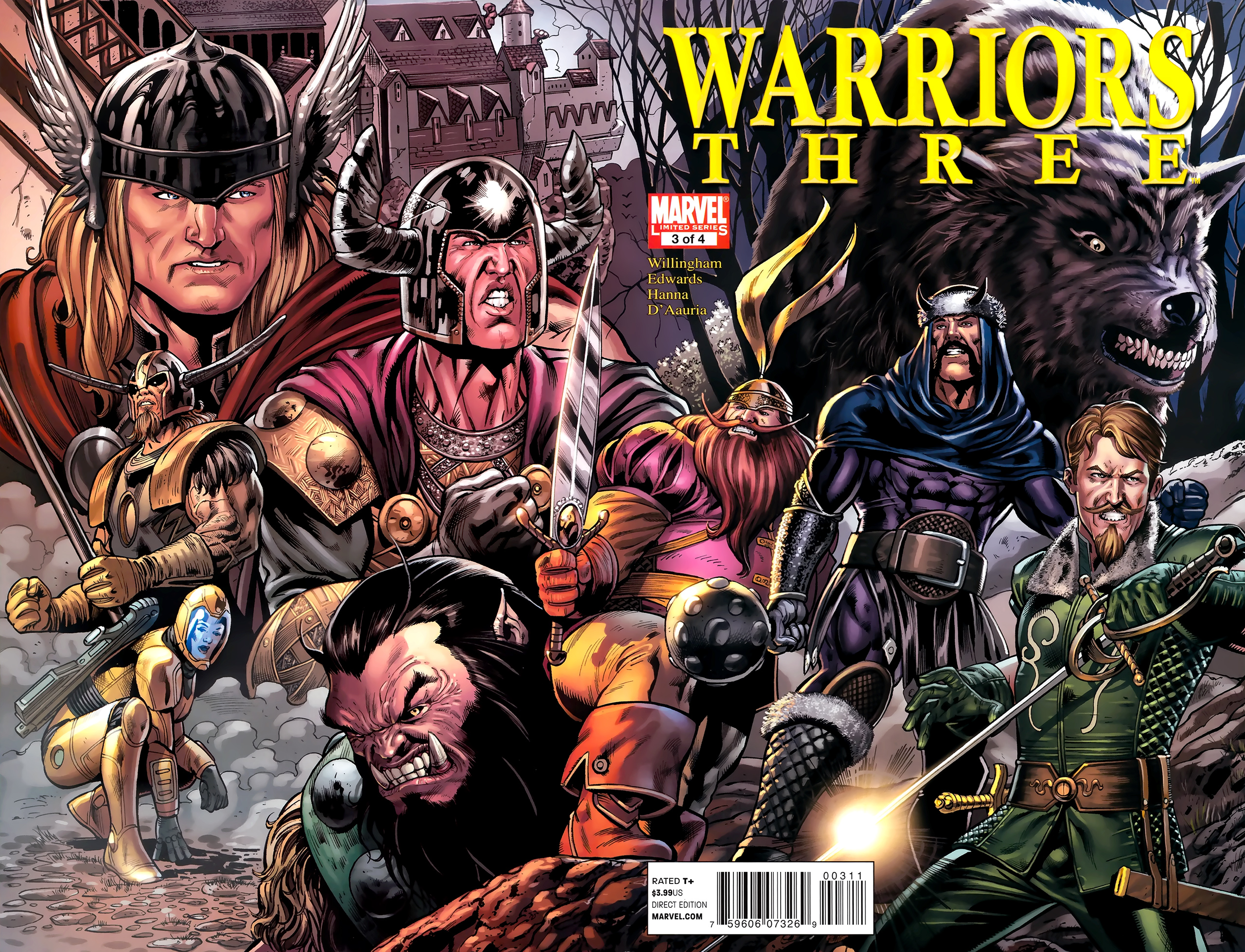 Warriors Three Issue #3 #3 - English 1