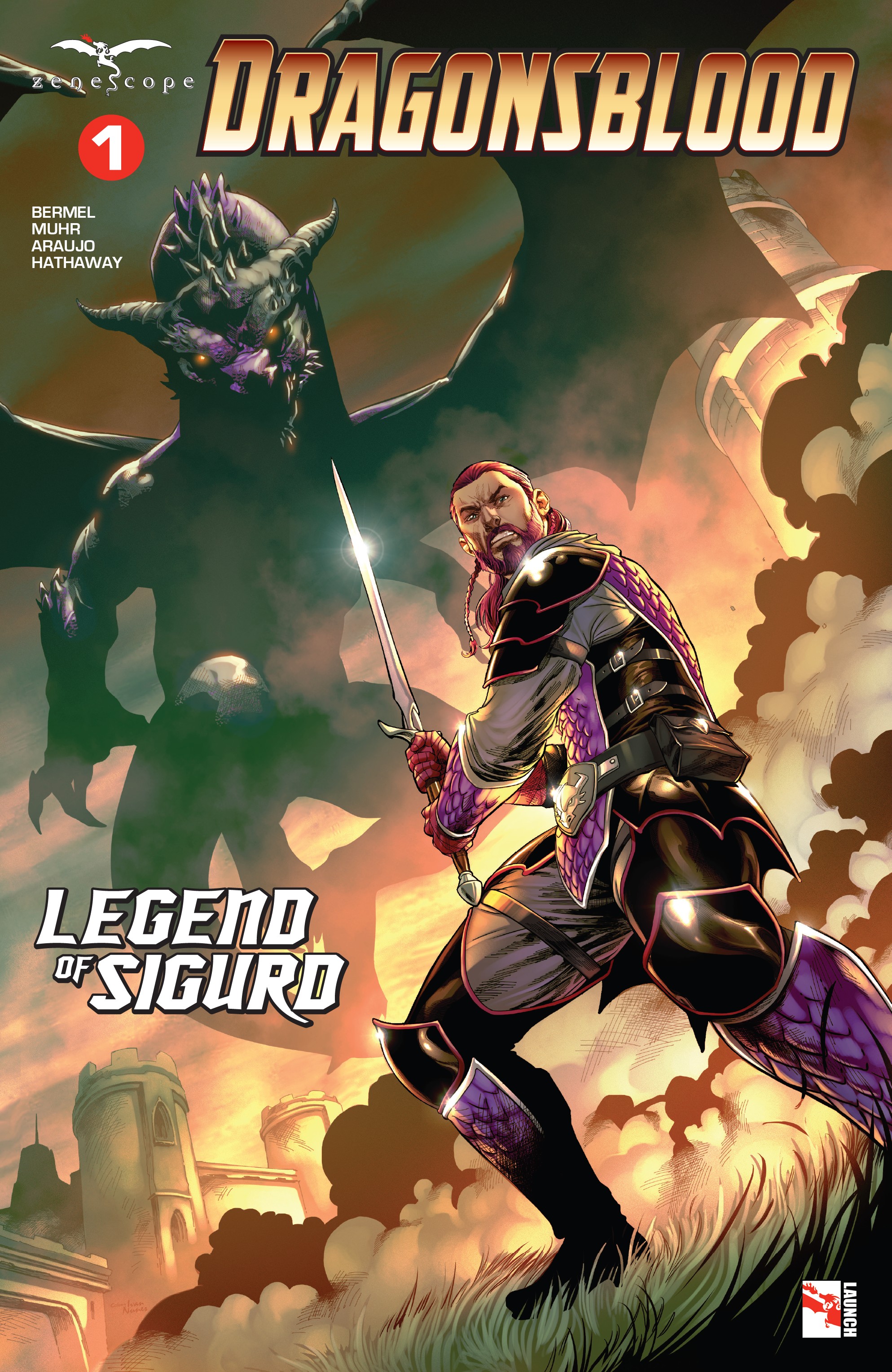 Read online Dragonsblood comic -  Issue #1 - 1