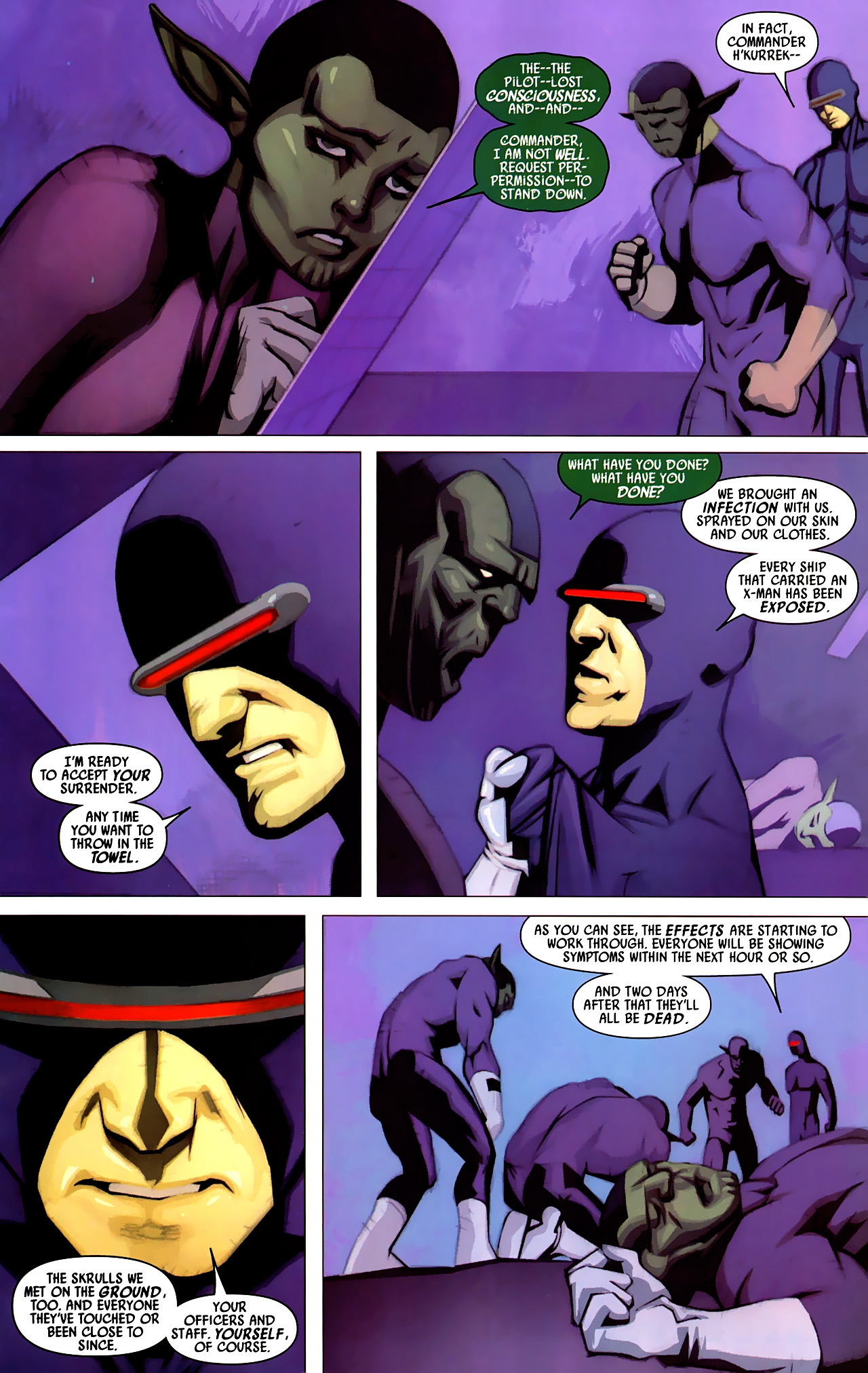 Read online Secret Invasion: X-Men comic -  Issue #4 - 17