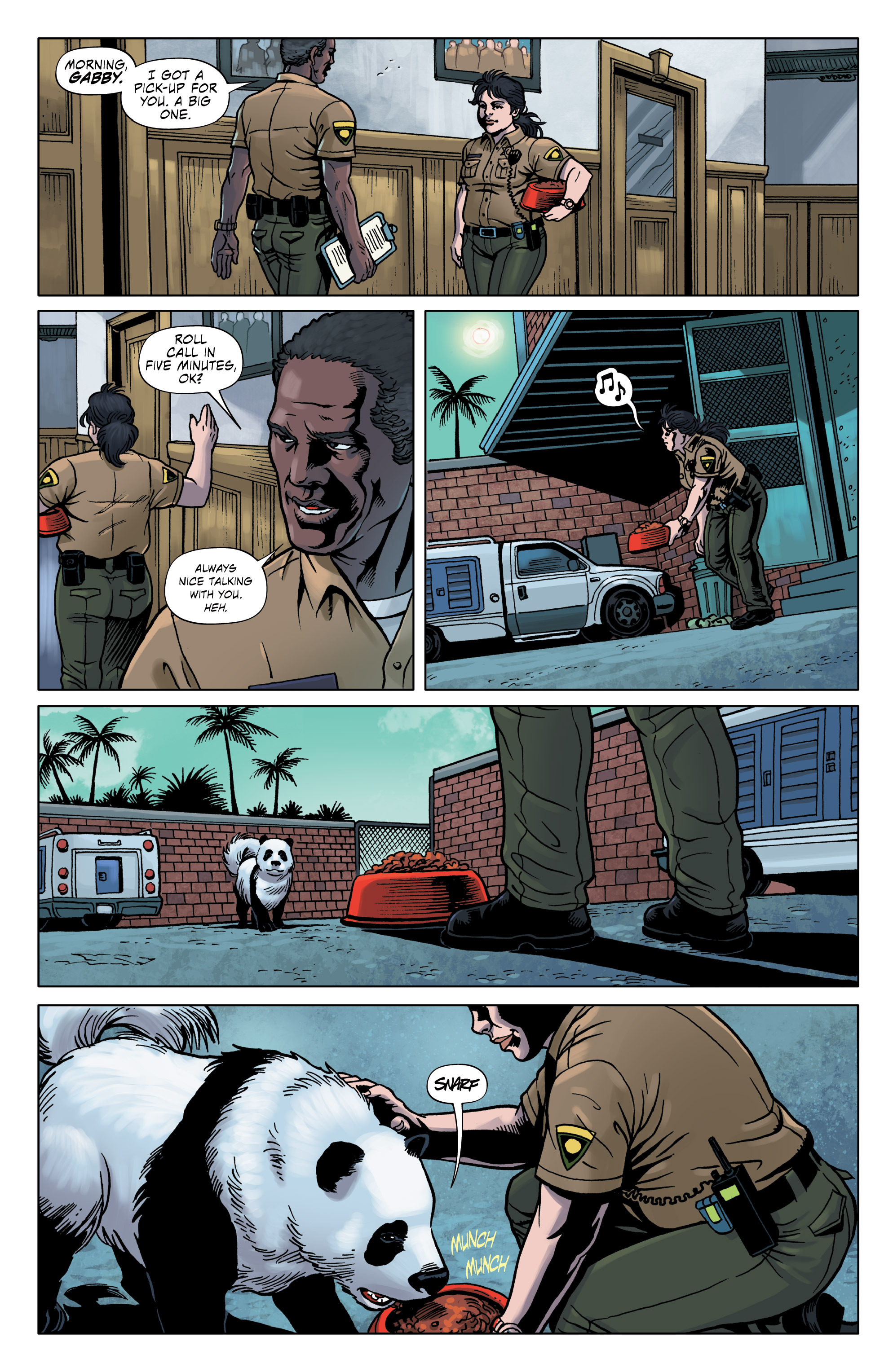 Read online Creature Cops: Special Varmint Unit comic -  Issue #1 - 10