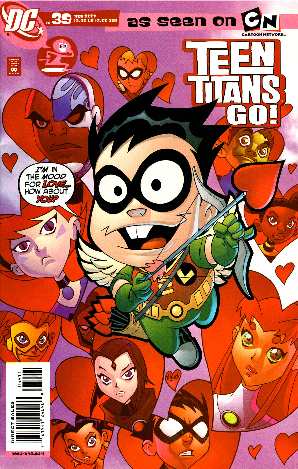 Read online Teen Titans Go! (2003) comic -  Issue #39 - 1