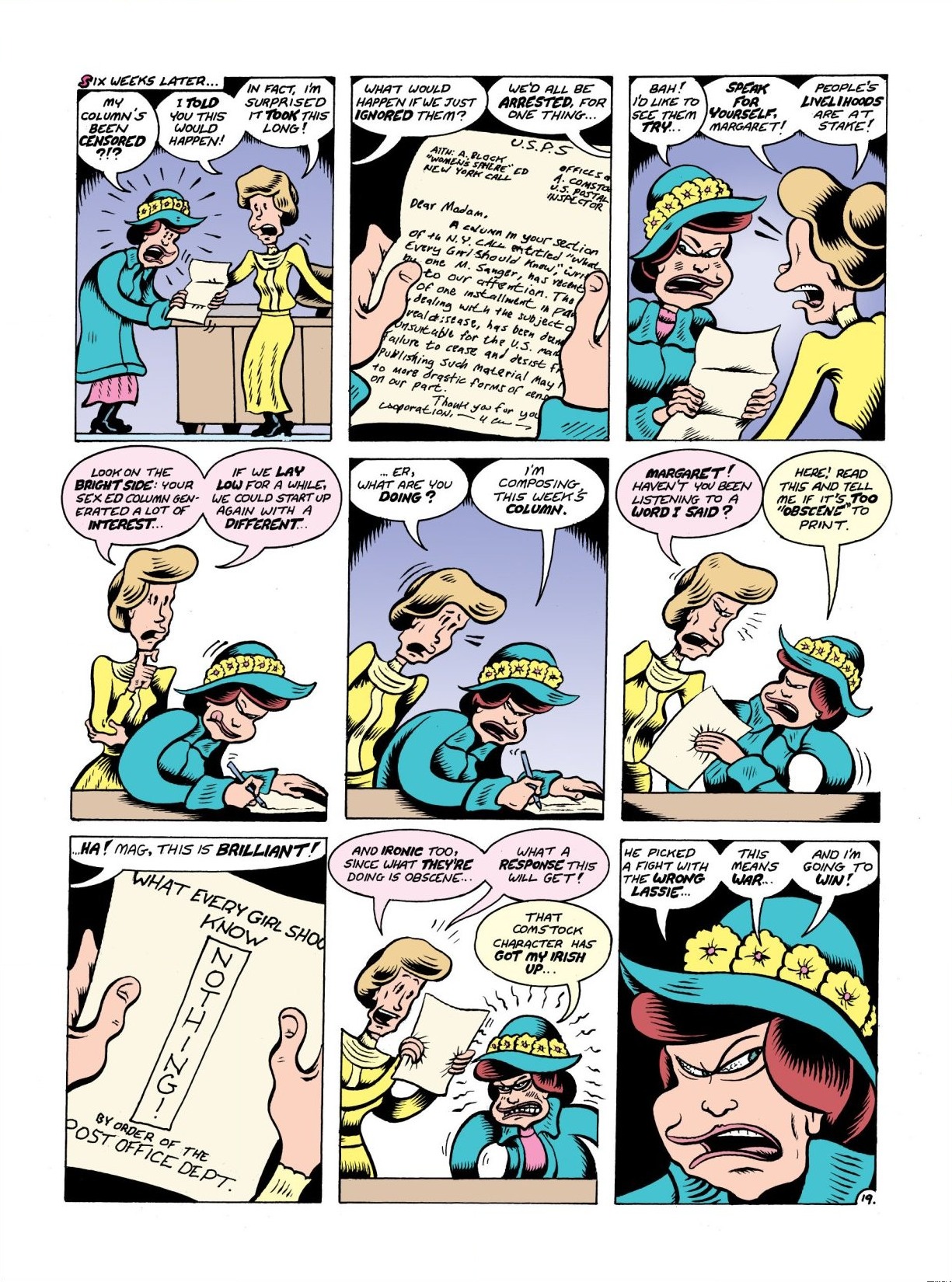 Read online Woman Rebel: The Margaret Sanger Story comic -  Issue # TPB - 26