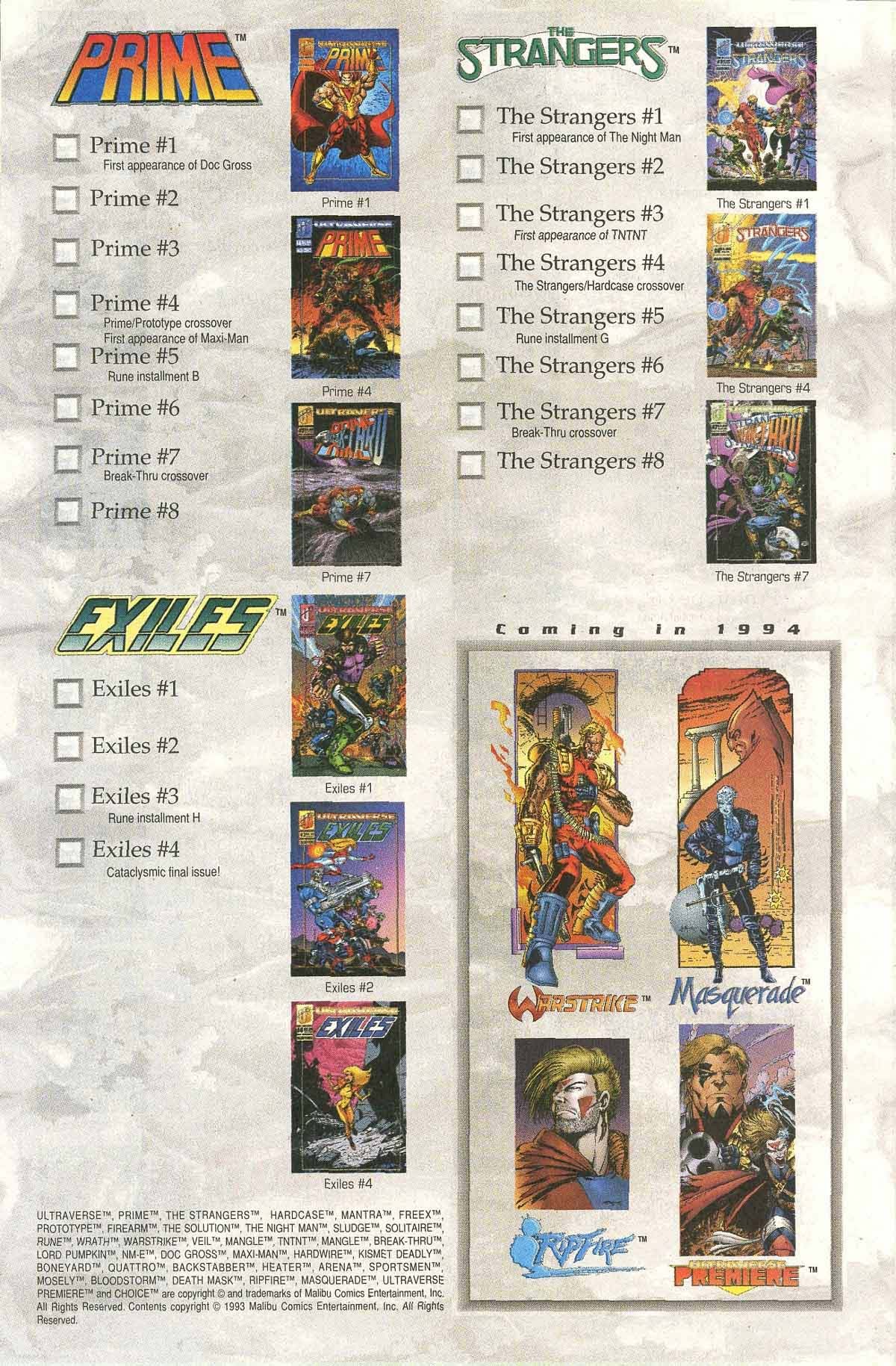 Read online Ultraverse Origins comic -  Issue # Full - 32