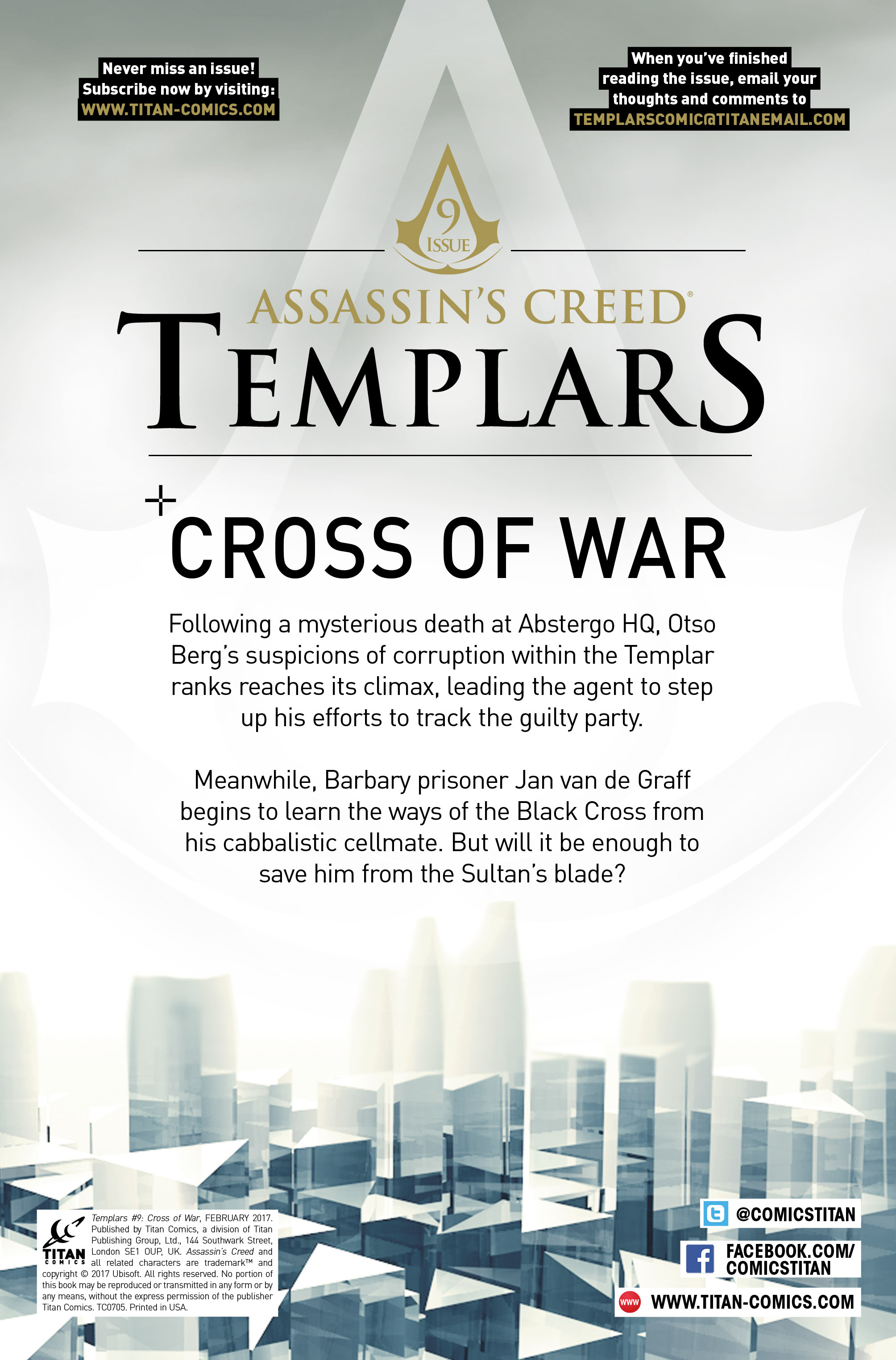 Read online Templars comic -  Issue #9 - 2