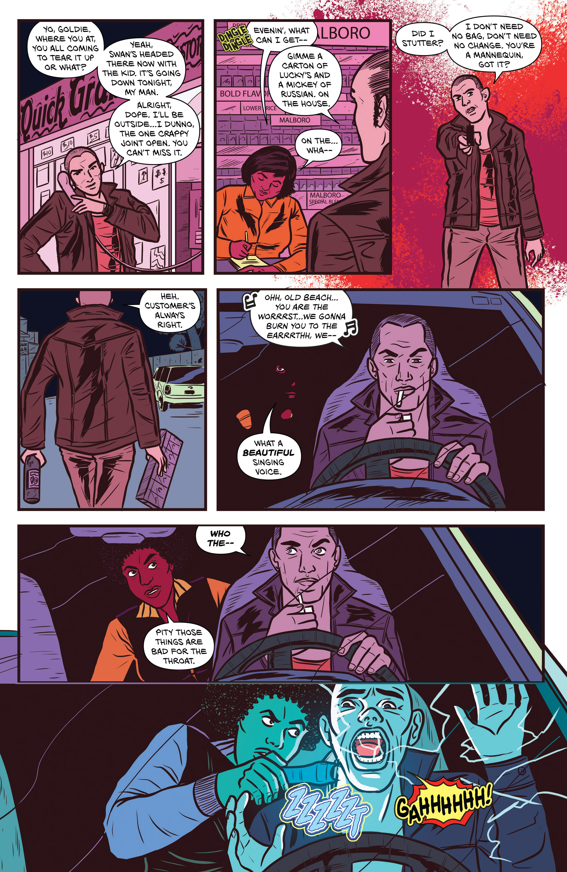 Read online Curb Stomp comic -  Issue #3 - 17