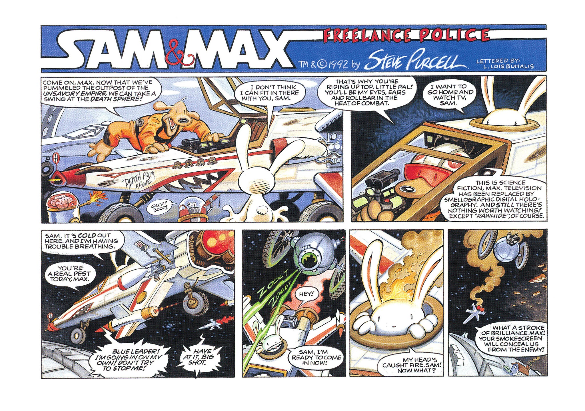 Read online Sam & Max Surfin' The Highway comic -  Issue # TPB - 163