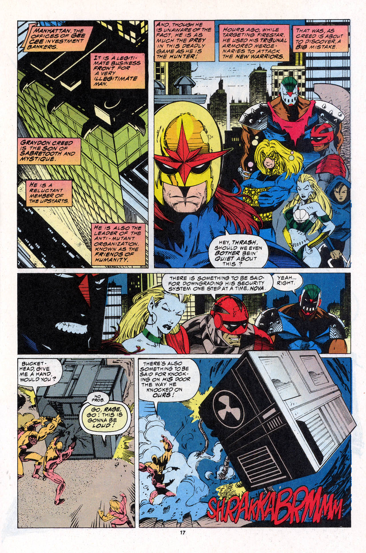 Read online X-Force (1991) comic -  Issue #33 - 17