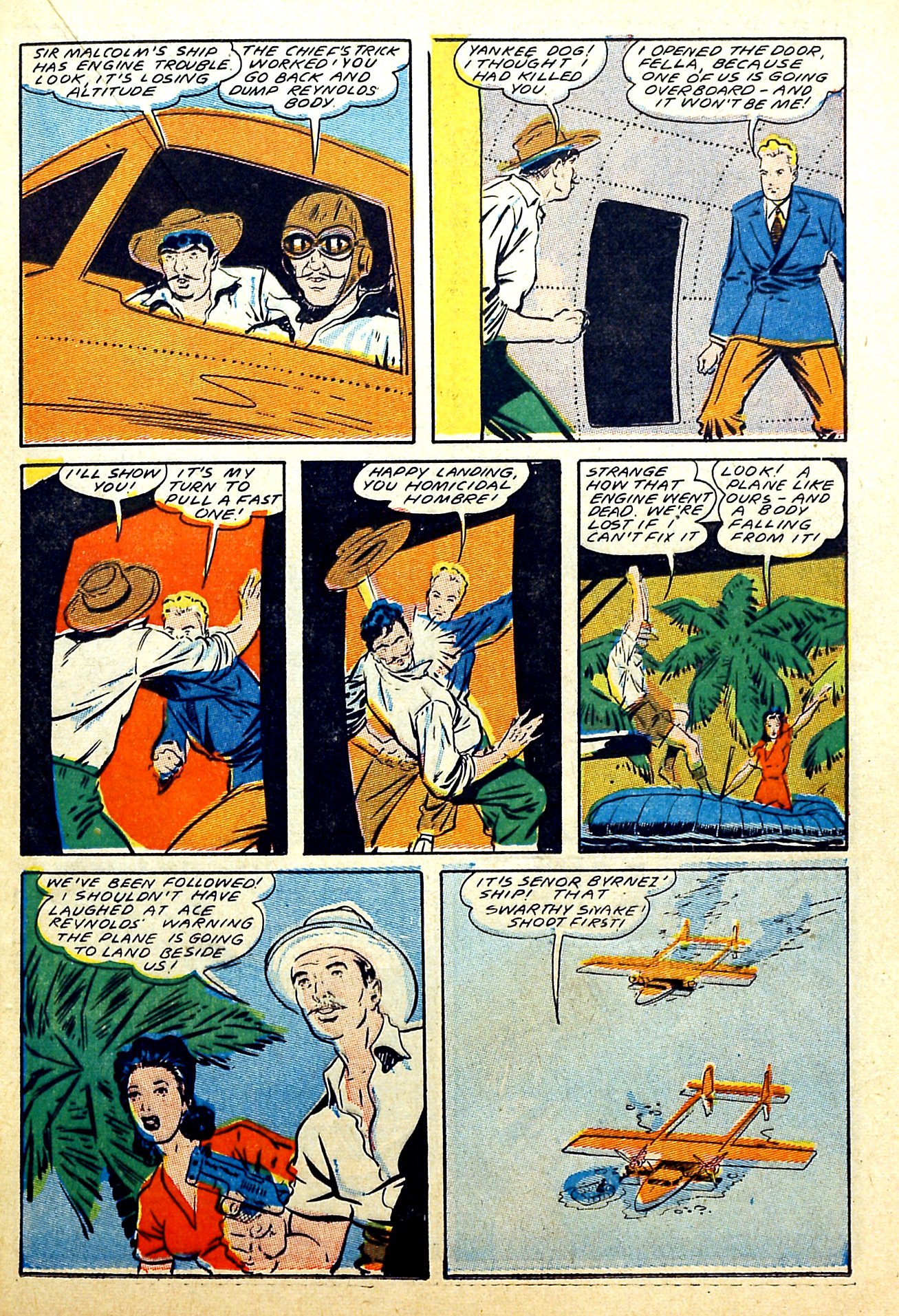 Read online Captain Flight Comics comic -  Issue #6 - 25