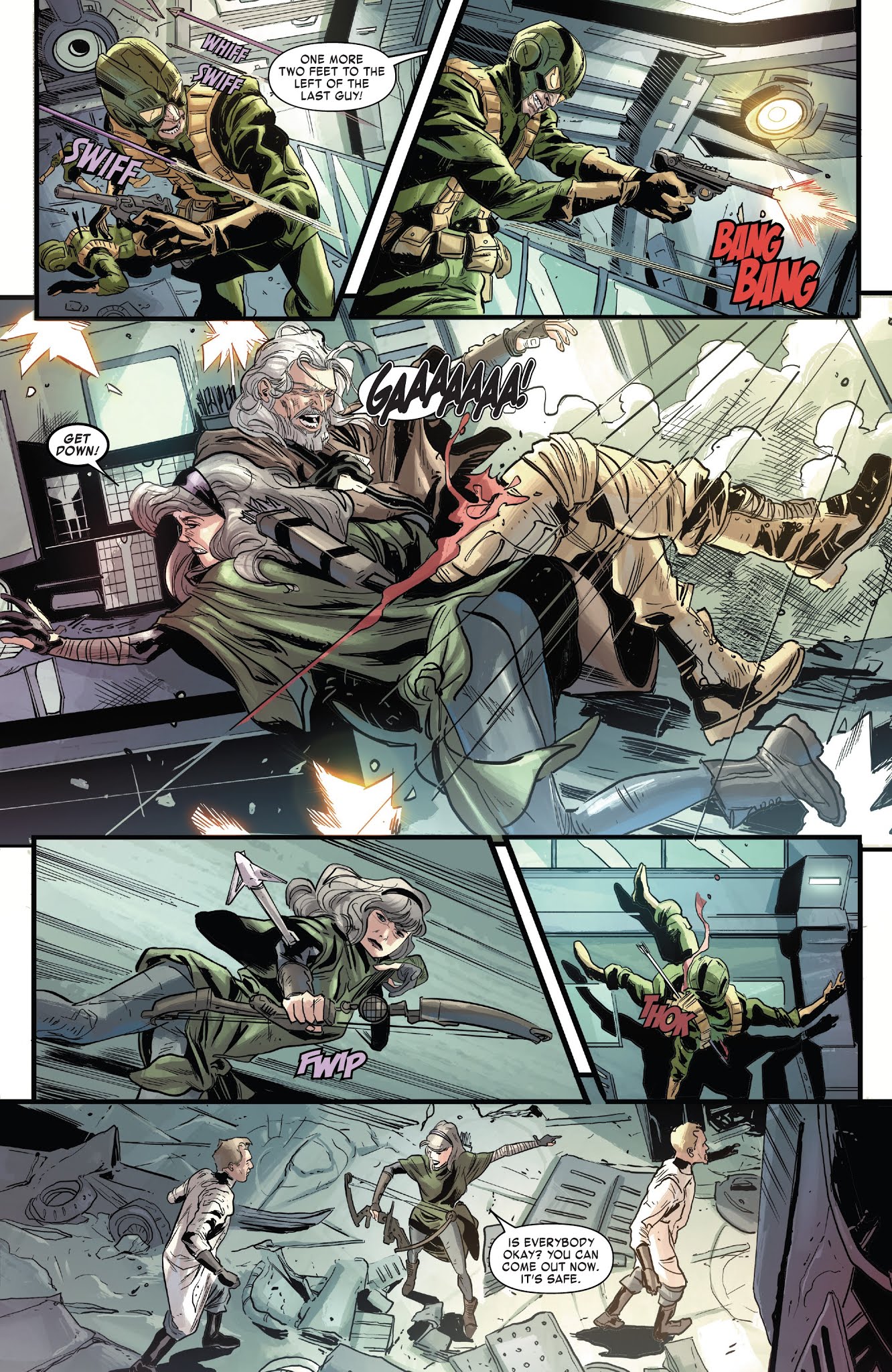 Read online Old Man Hawkeye comic -  Issue #12 - 10