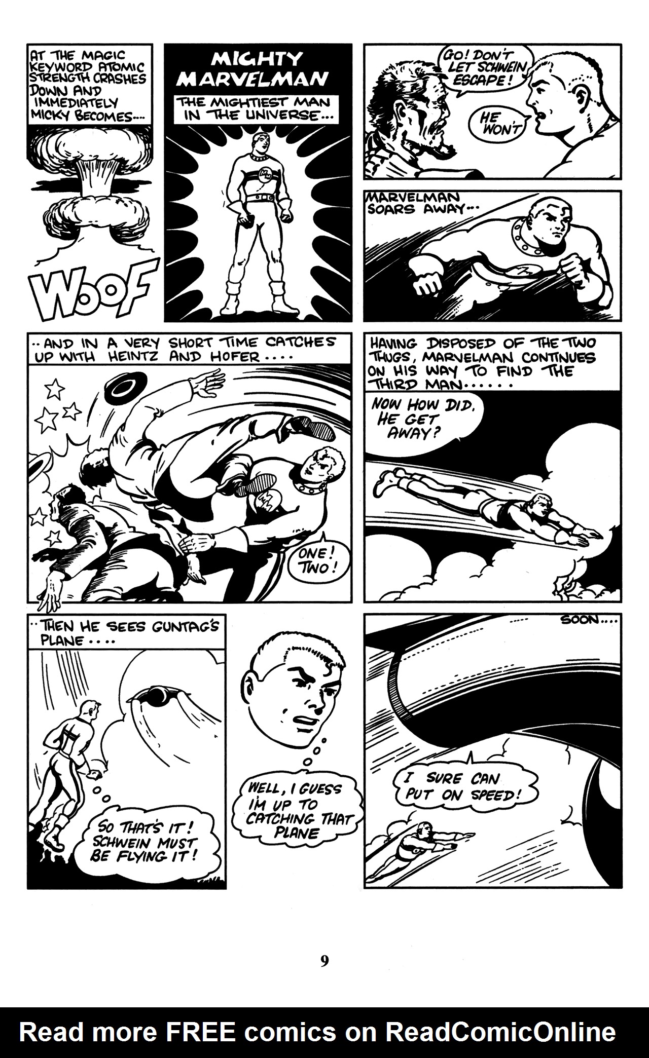 Read online Marvelman Family's Finest comic -  Issue #6 - 12