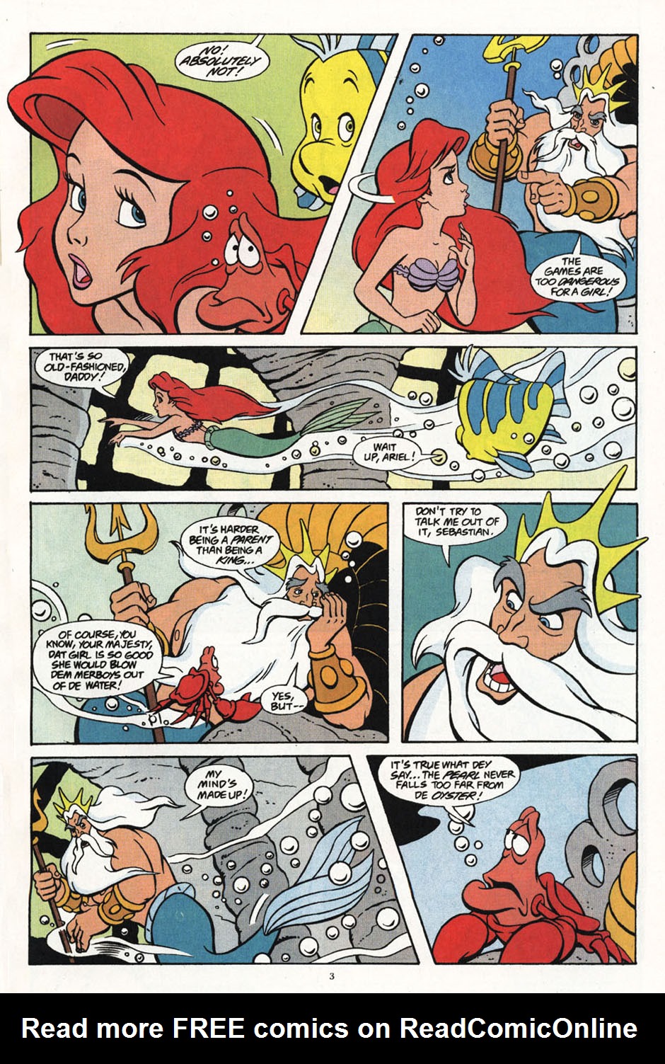 Read online Disney's The Little Mermaid comic -  Issue #9 - 5