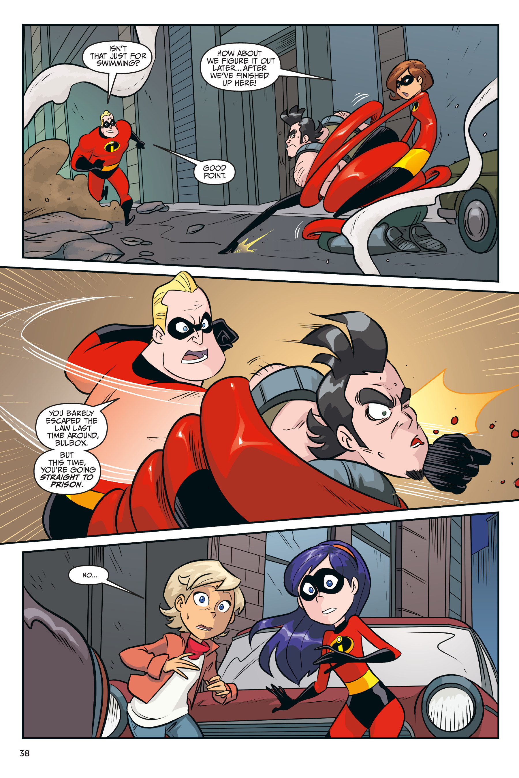 Read online Disney•PIXAR The Incredibles 2: Secret Identities comic -  Issue # _TPB - 39