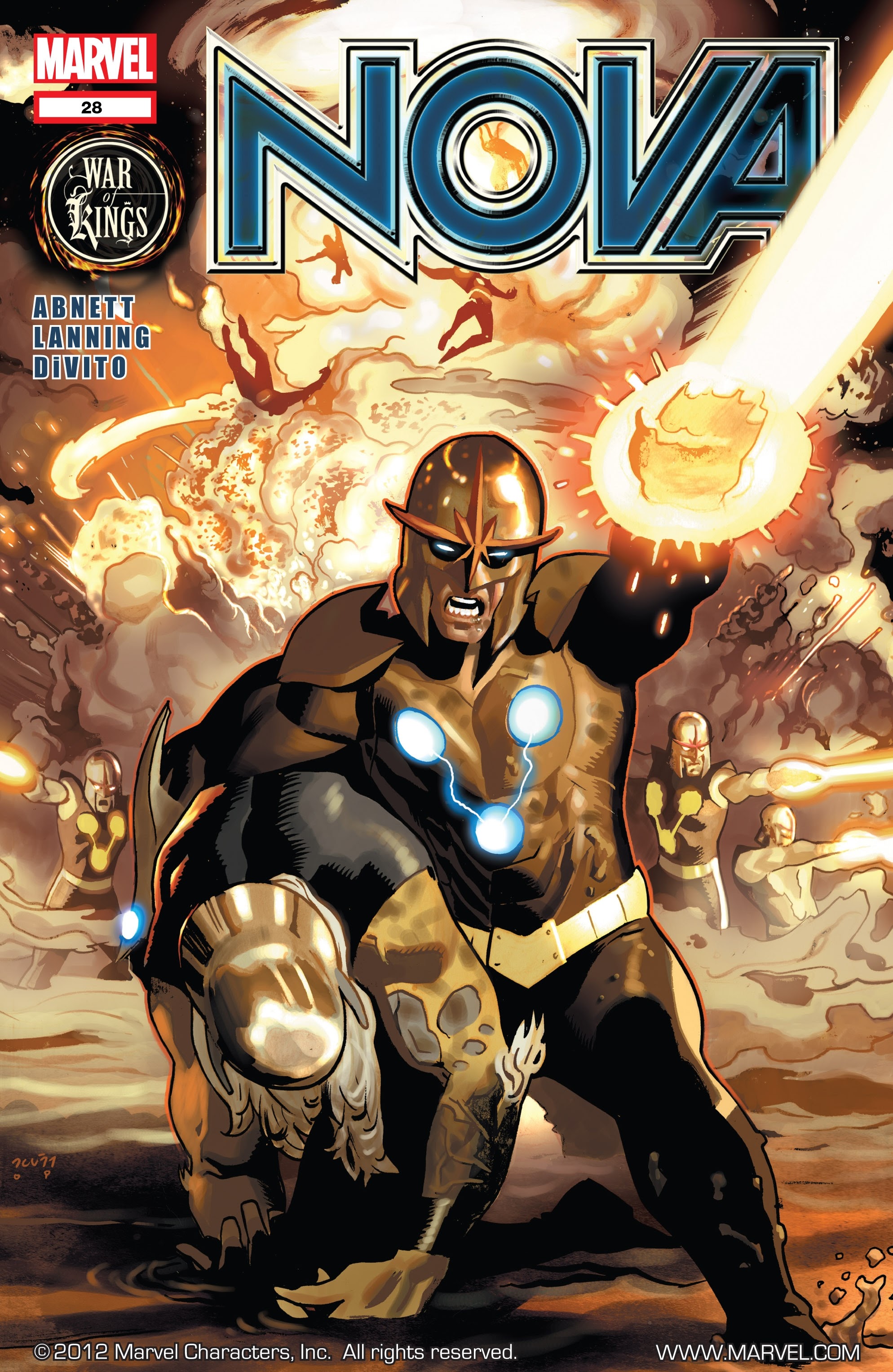 Read online Nova (2007) comic -  Issue #28 - 1