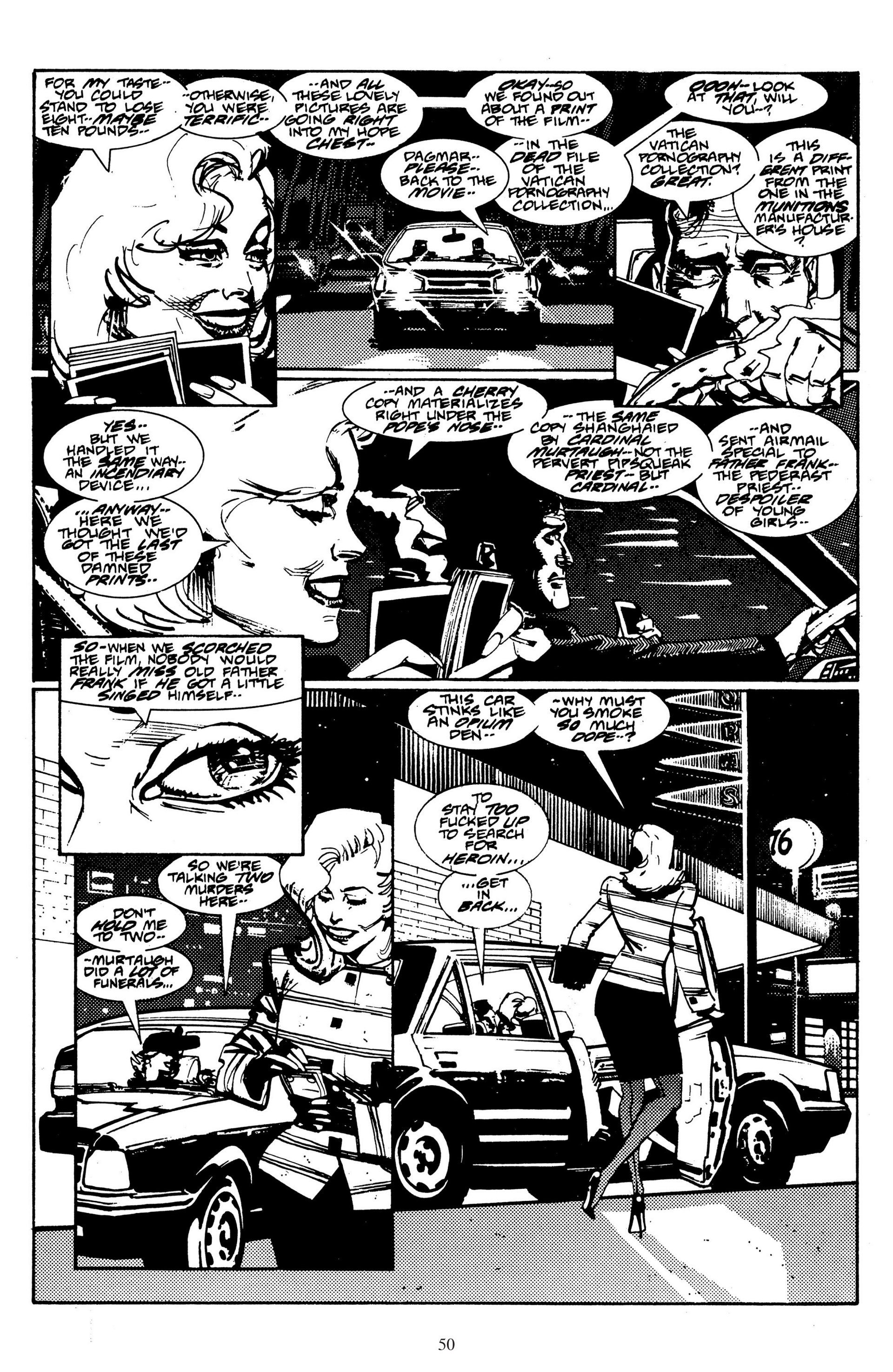 Read online Black Kiss comic -  Issue # TPB - 51