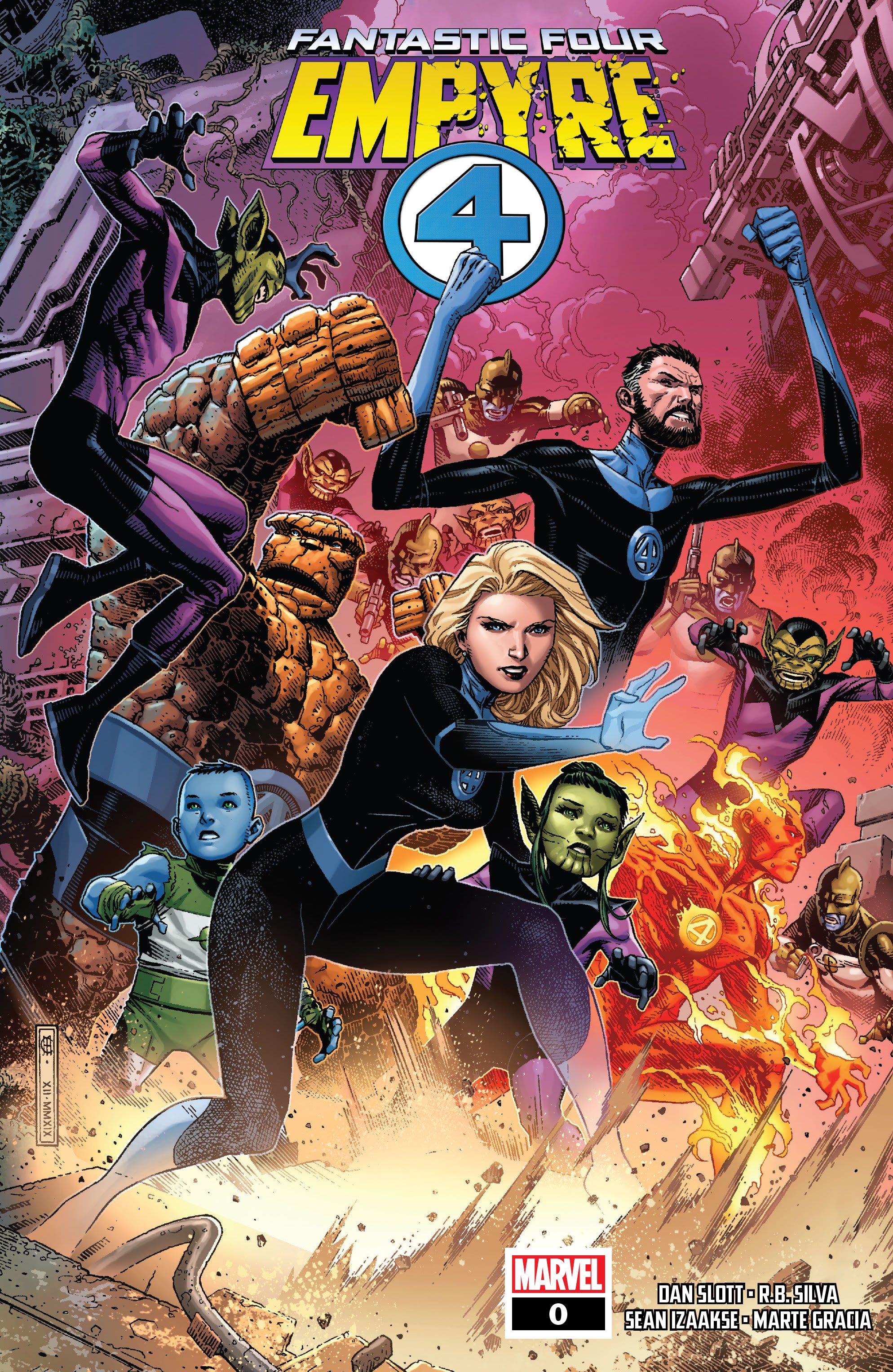 Read online Empyre comic -  Issue #0 - Fantastic Four - 1