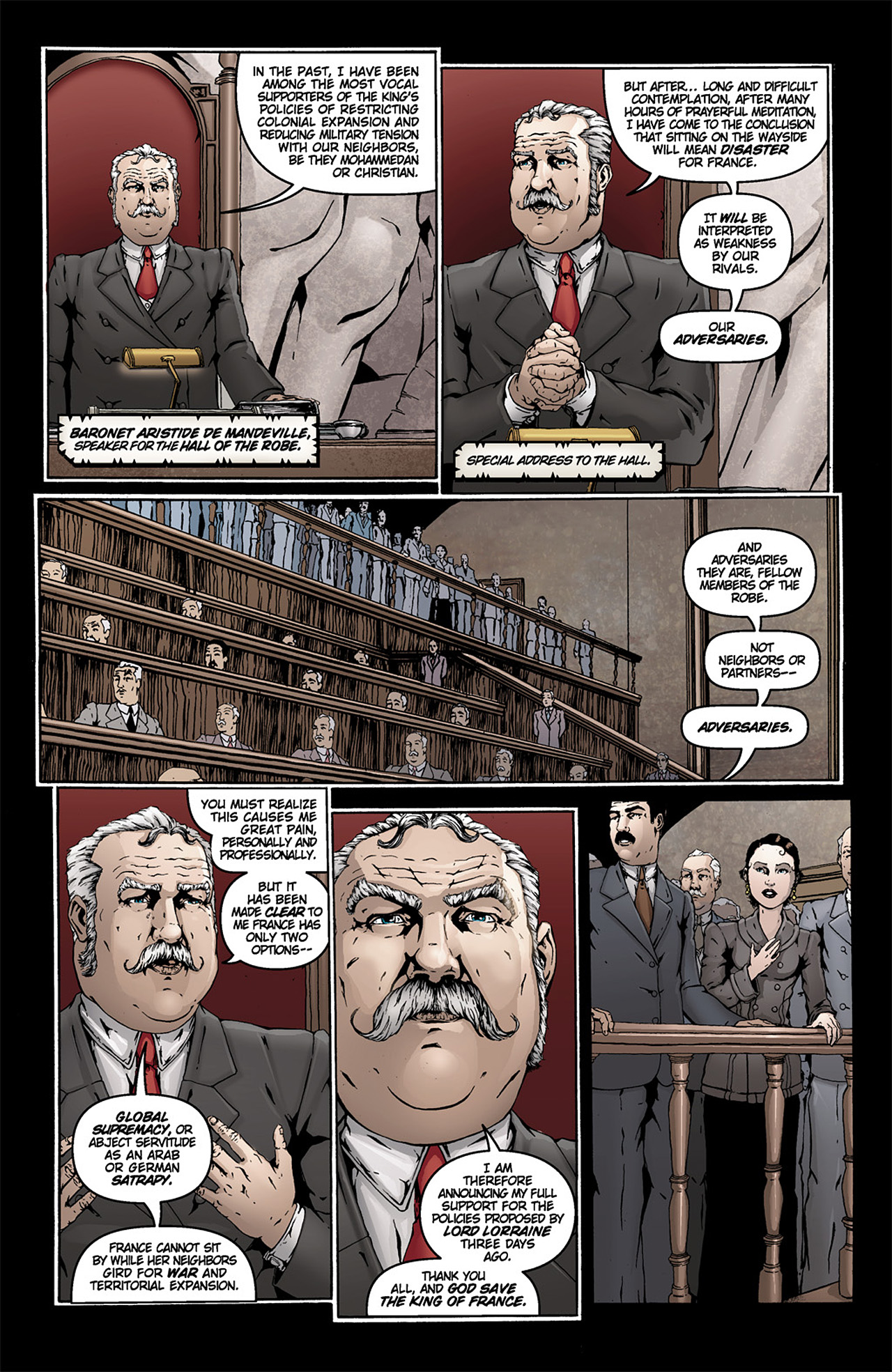 Read online Rex Mundi (2006) comic -  Issue # TPB 2 - 38