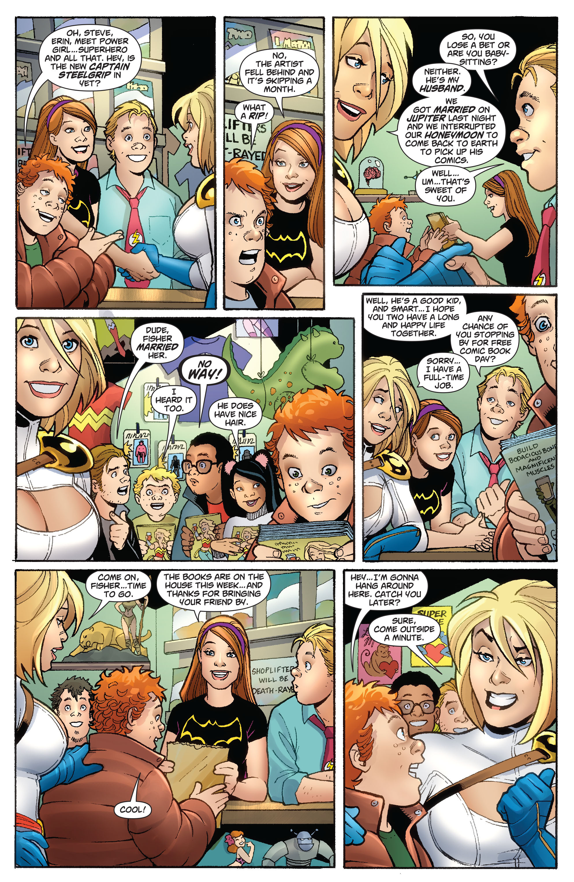 Read online Power Girl (2009) comic -  Issue #10 - 12