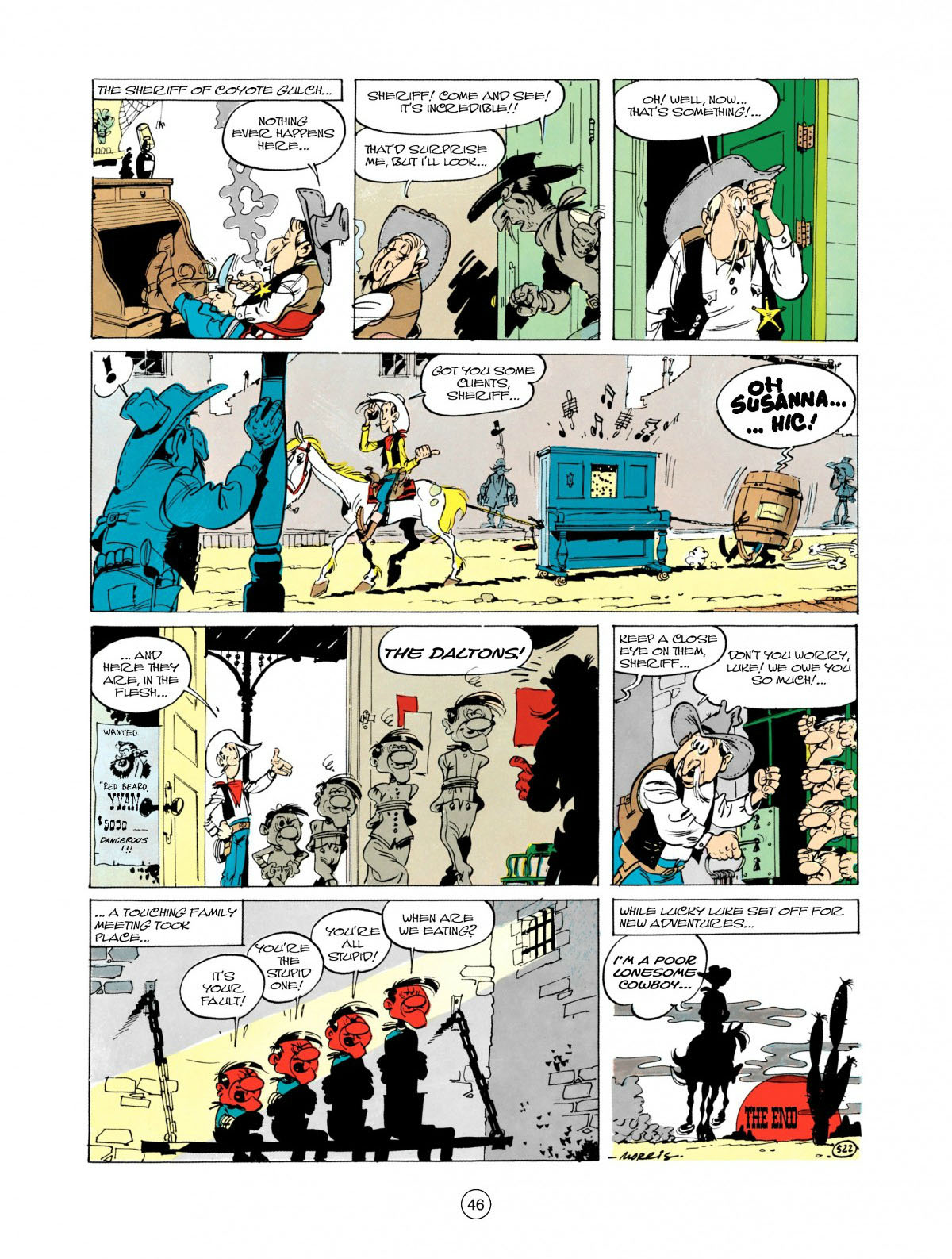 Read online A Lucky Luke Adventure comic -  Issue #28 - 47
