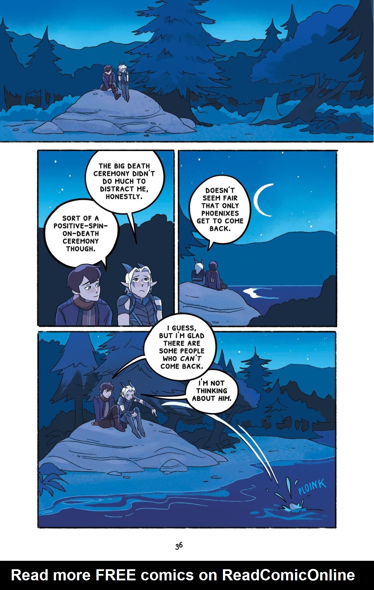 Read online Through the Moon: The Dragon Prince Graphic Novel comic -  Issue # TPB - 40