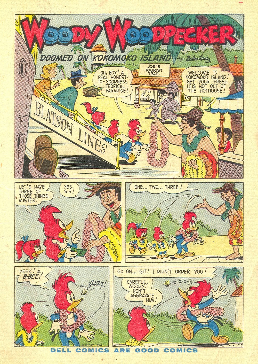 Read online Walter Lantz Woody Woodpecker (1952) comic -  Issue #47 - 3