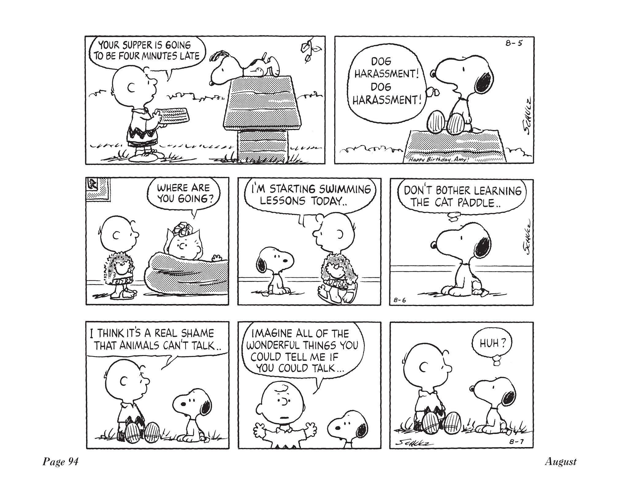 Read online The Complete Peanuts comic -  Issue # TPB 21 - 108