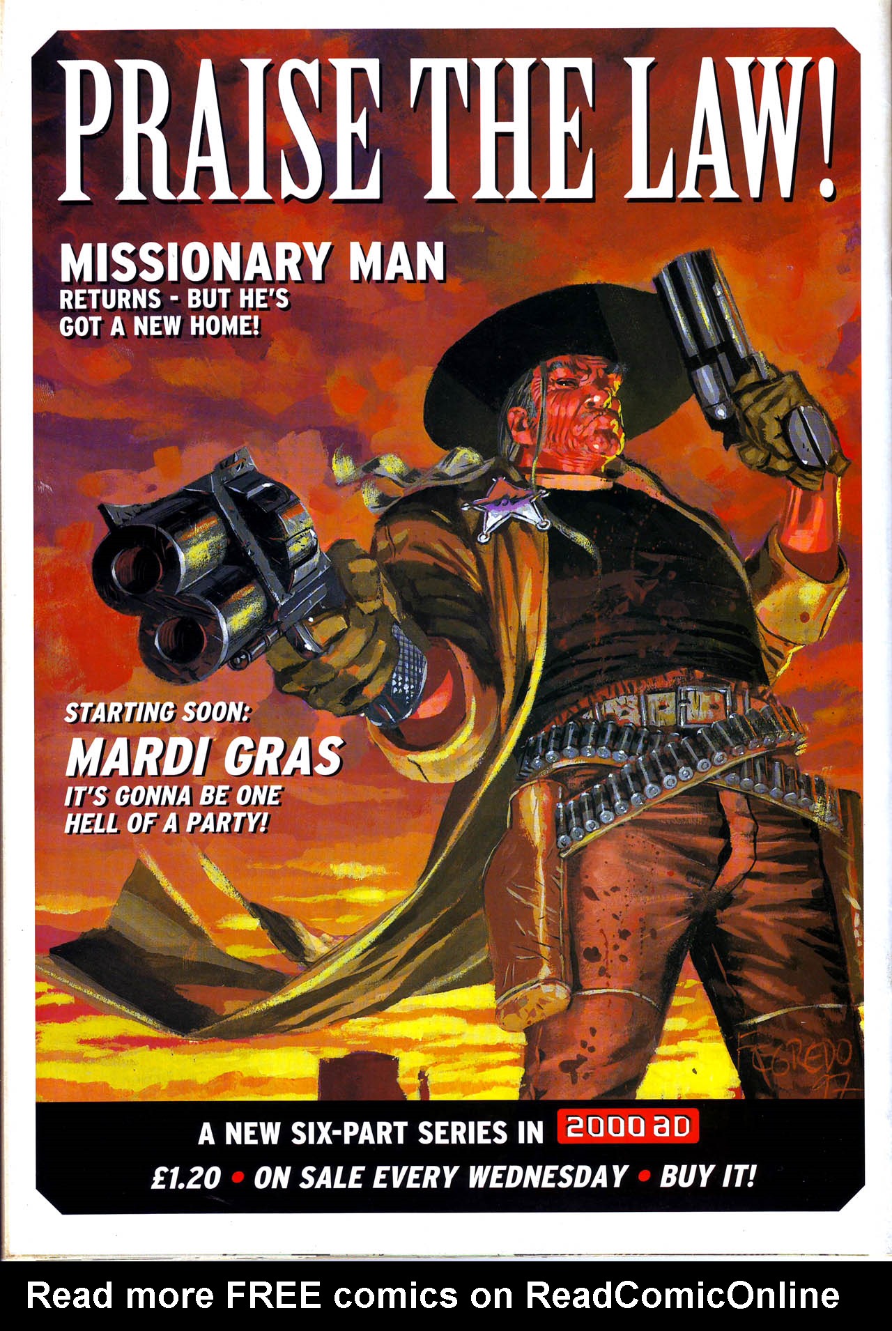 Read online Judge Dredd Megazine (vol. 3) comic -  Issue #41 - 52