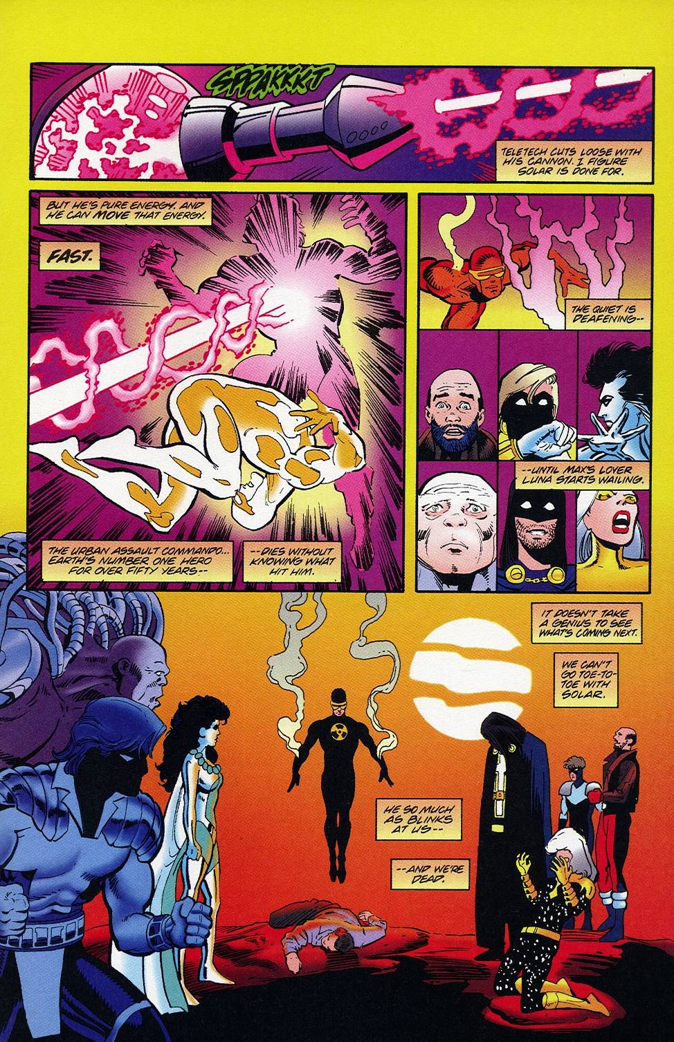 Read online Solar, Man of the Atom comic -  Issue #50 - 18