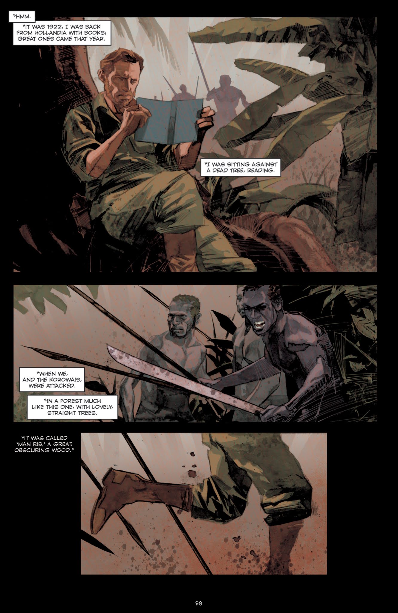 Read online Fever Ridge: A Tale of MacArthur's Jungle War comic -  Issue # _TPB - 91