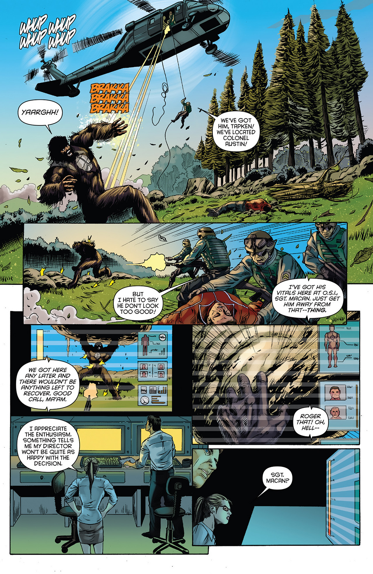 Read online Bionic Man comic -  Issue #12 - 23