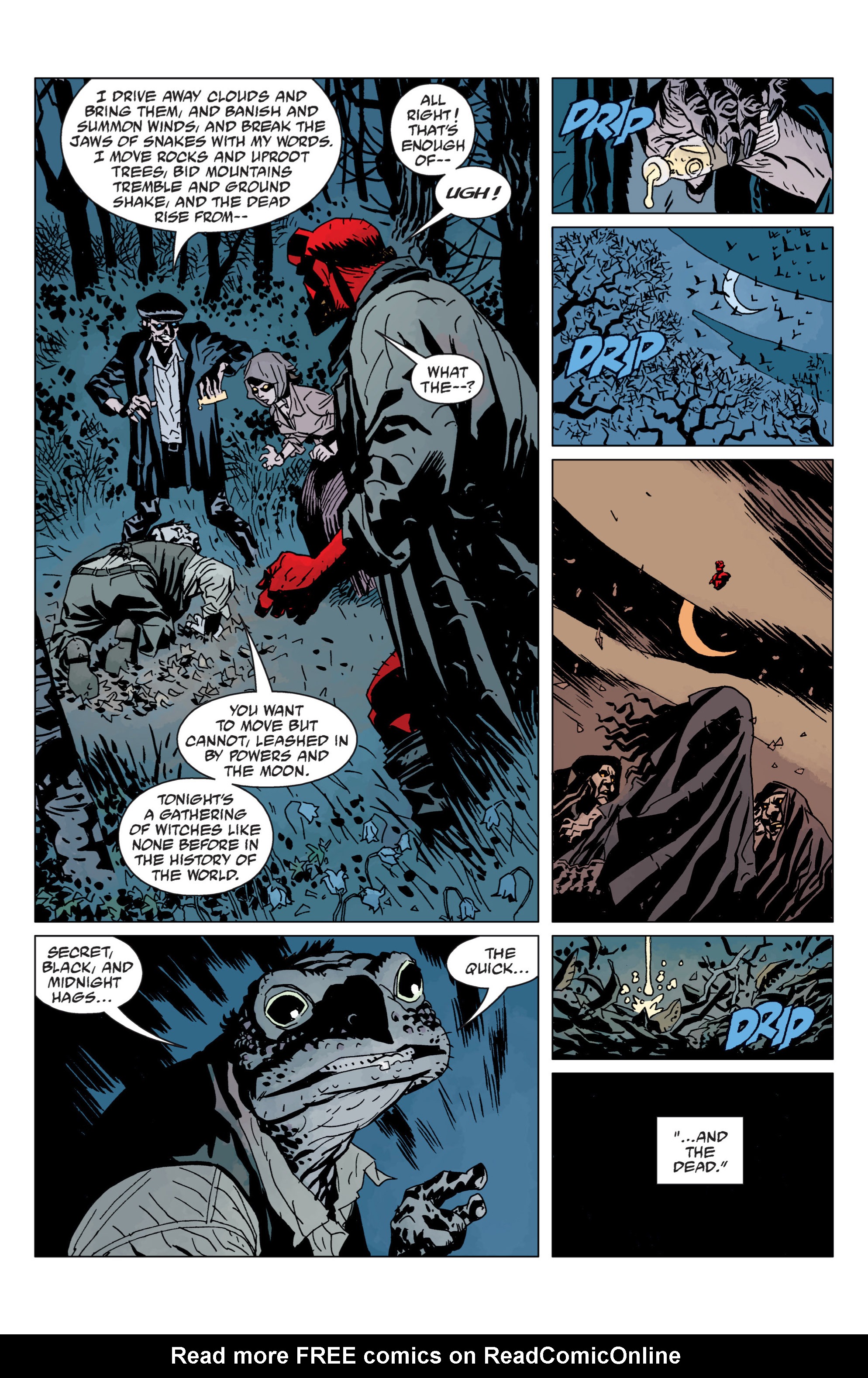Read online Hellboy comic -  Issue #8 - 33