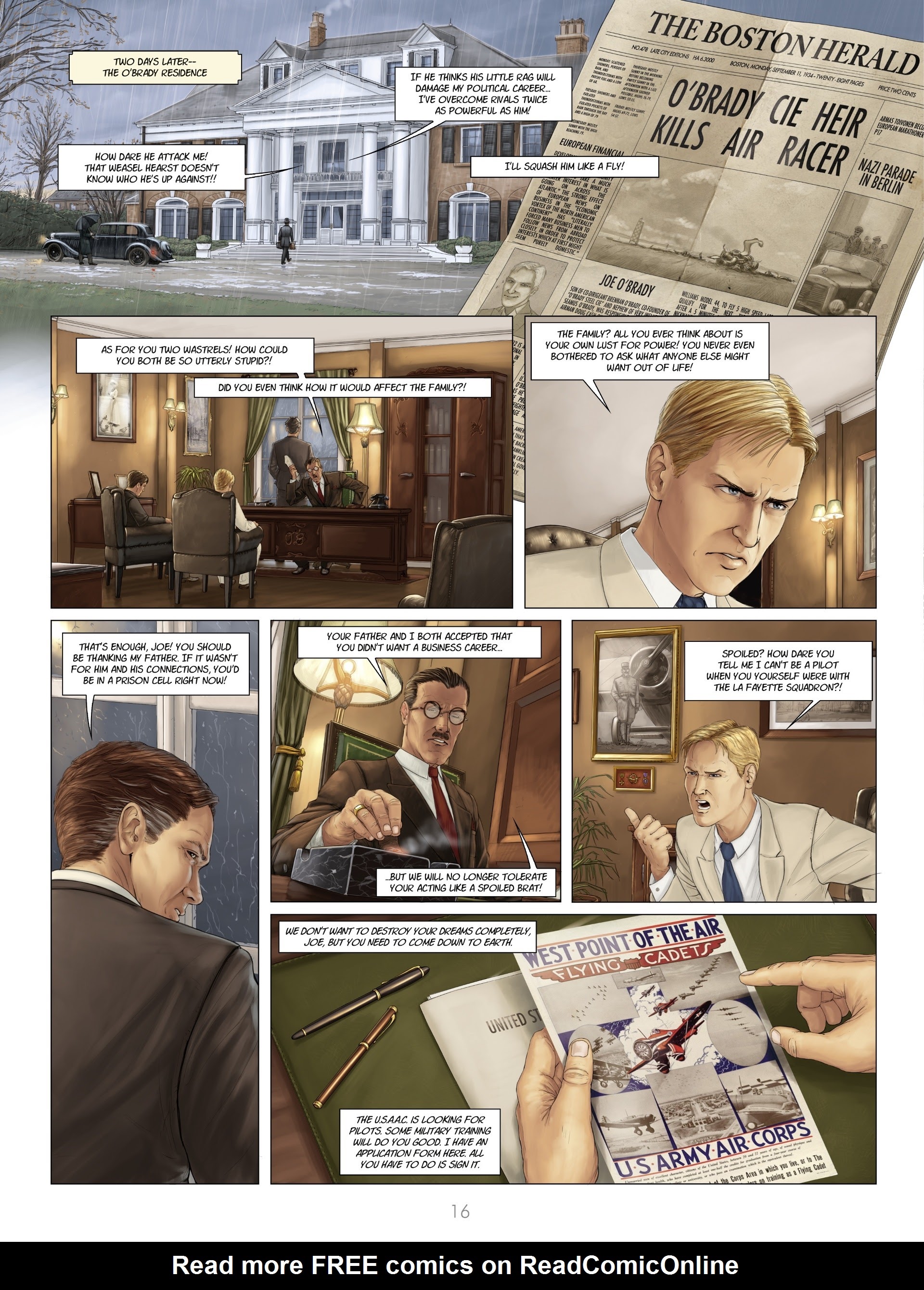 Read online Wings of War Eagle comic -  Issue #1 - 18