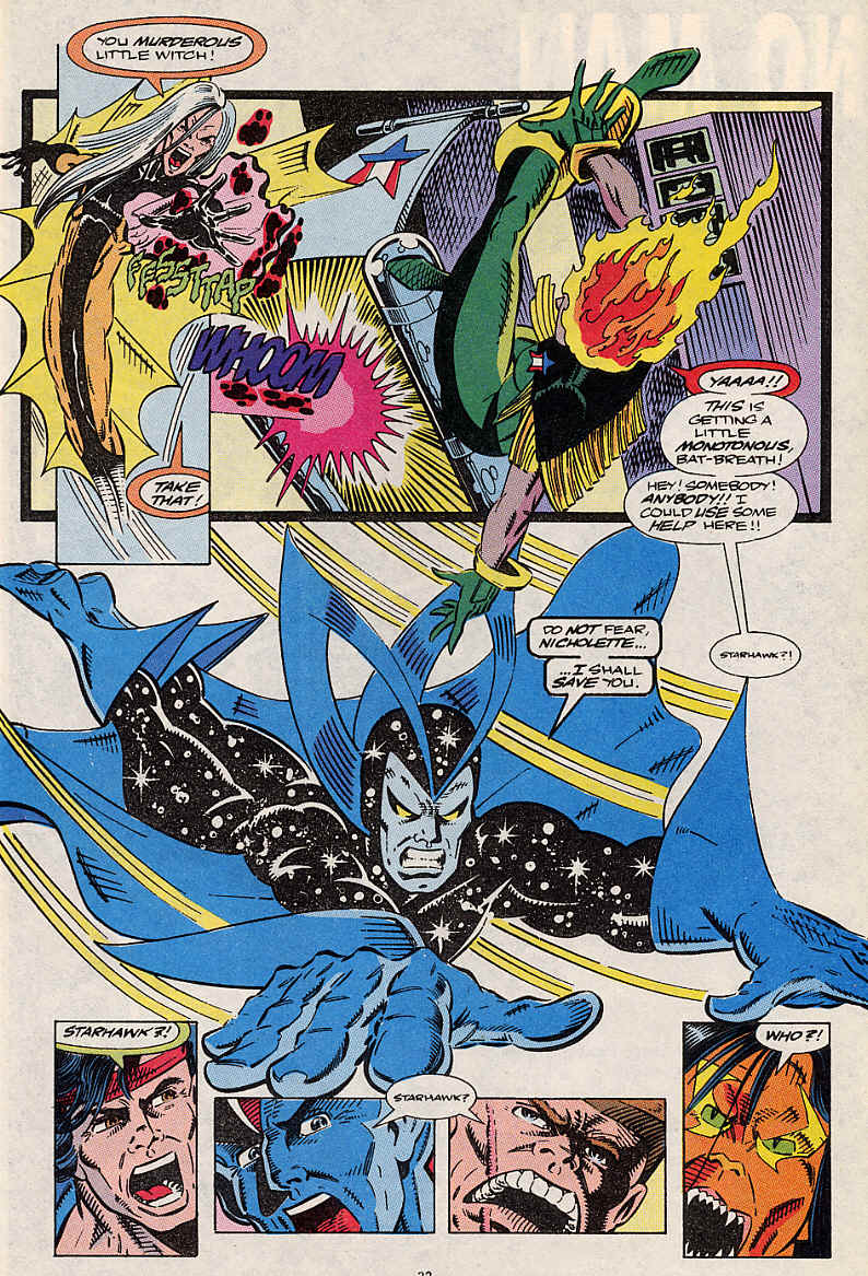 Read online Guardians of the Galaxy (1990) comic -  Issue #22 - 17