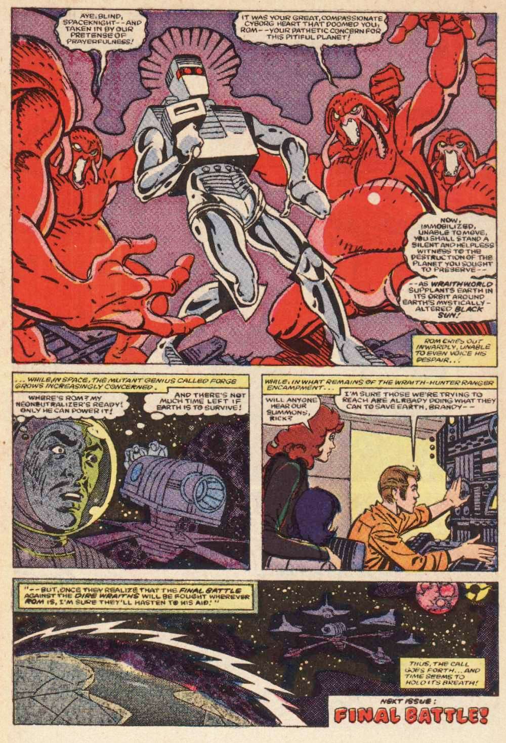 Read online ROM (1979) comic -  Issue #64 - 23