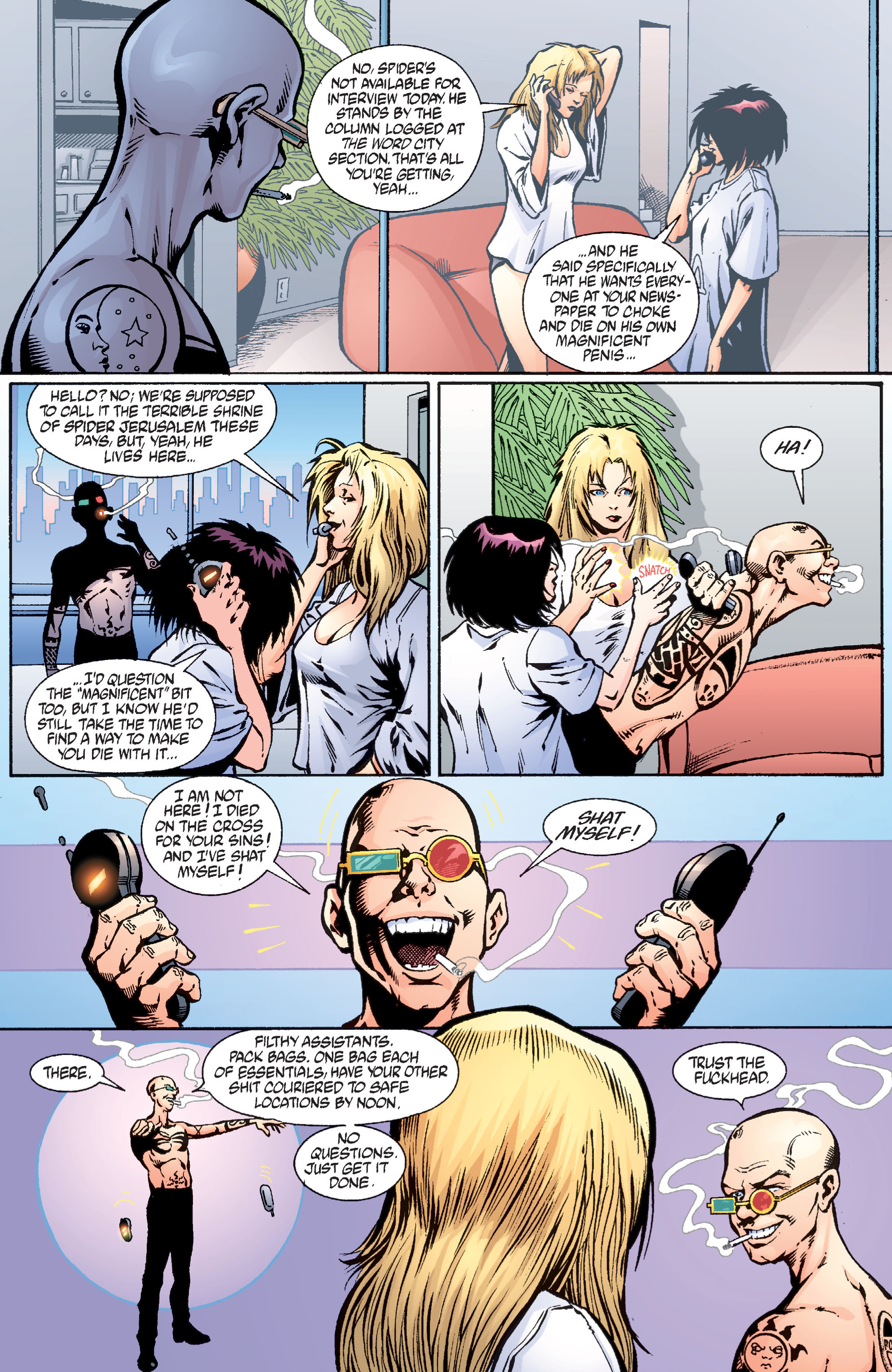 Read online Transmetropolitan comic -  Issue #36 - 7