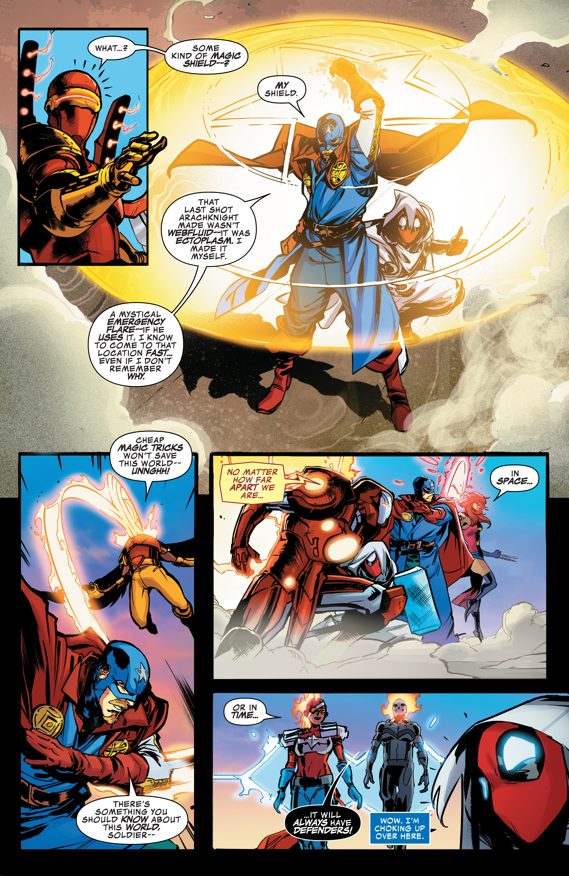 Read online Secret Warps: Arachknight Annual comic -  Issue # Full - 17