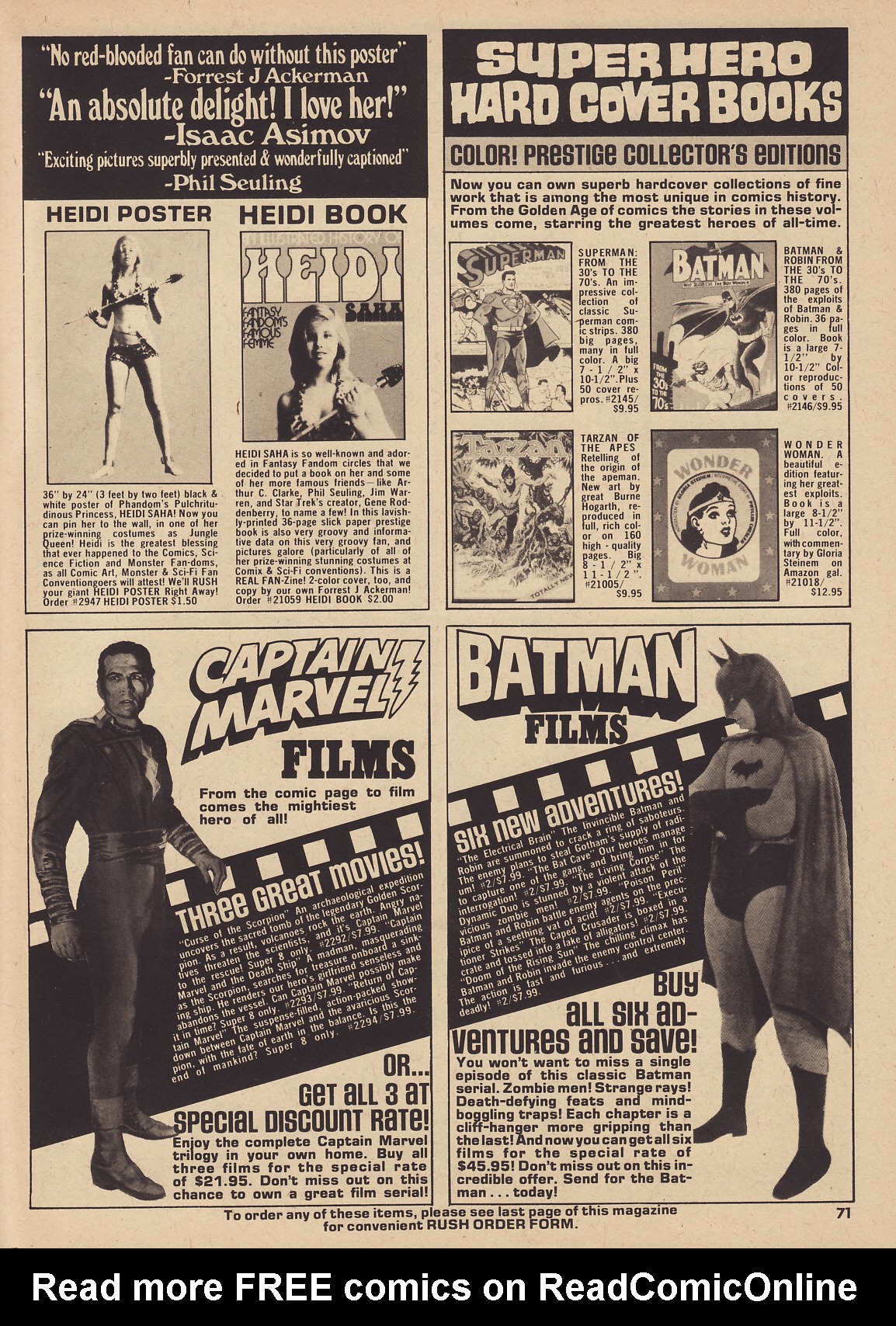 Read online Vampirella (1969) comic -  Issue #35 - 71