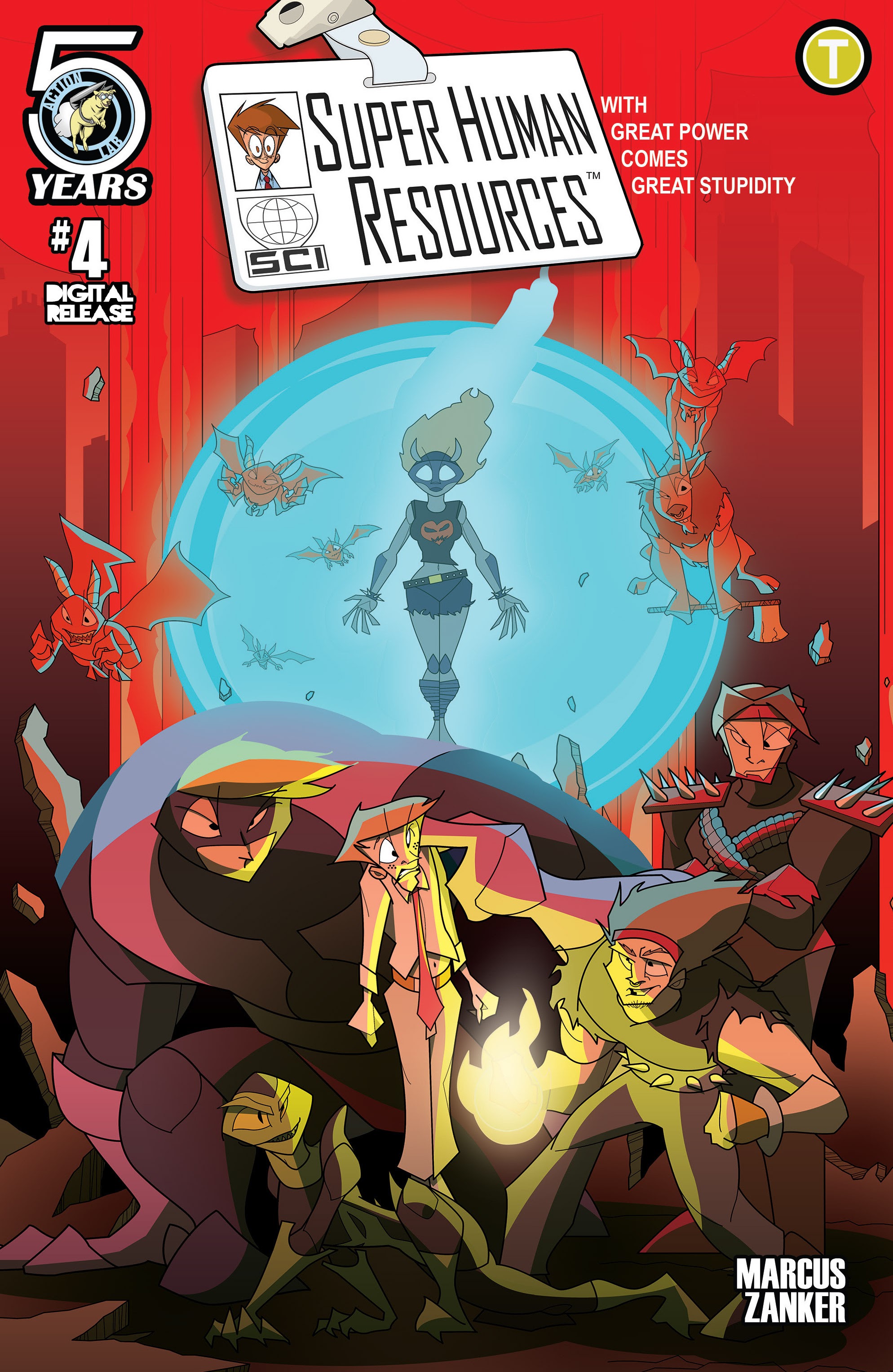 Read online Super Human Resources comic -  Issue #4 - 1