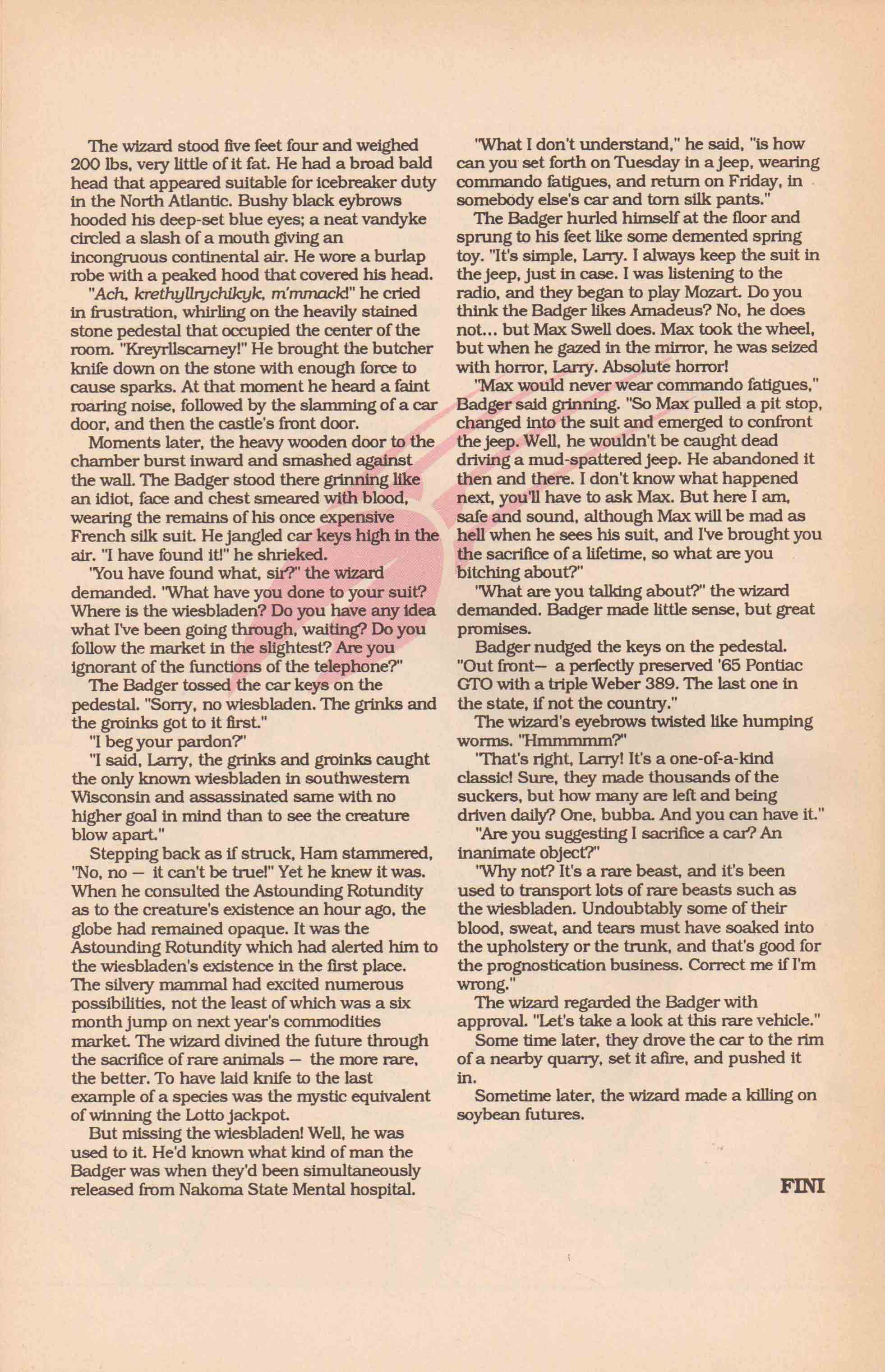 Read online The Badger comic -  Issue #52 - 32