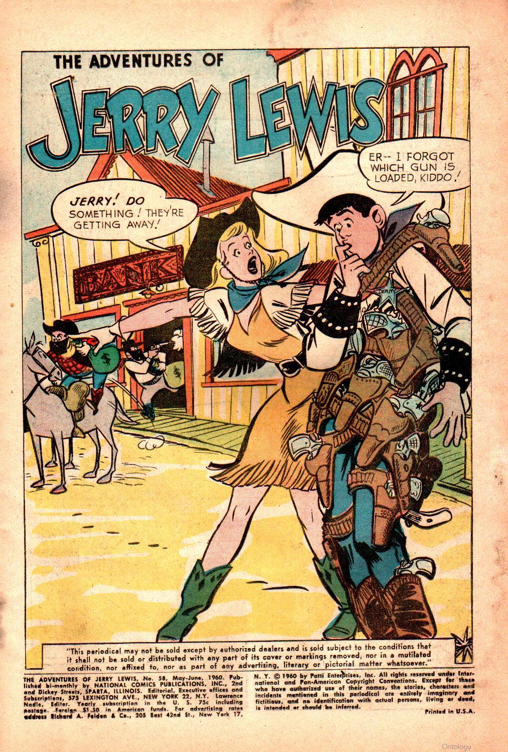 Read online The Adventures of Jerry Lewis comic -  Issue #58 - 3